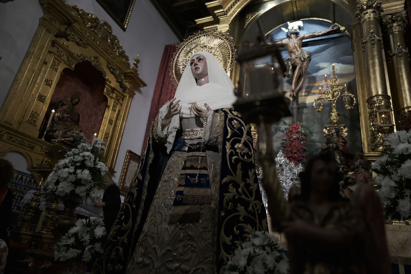 Las imágenes de la veneración a la Virgen de las Aguas del Museo