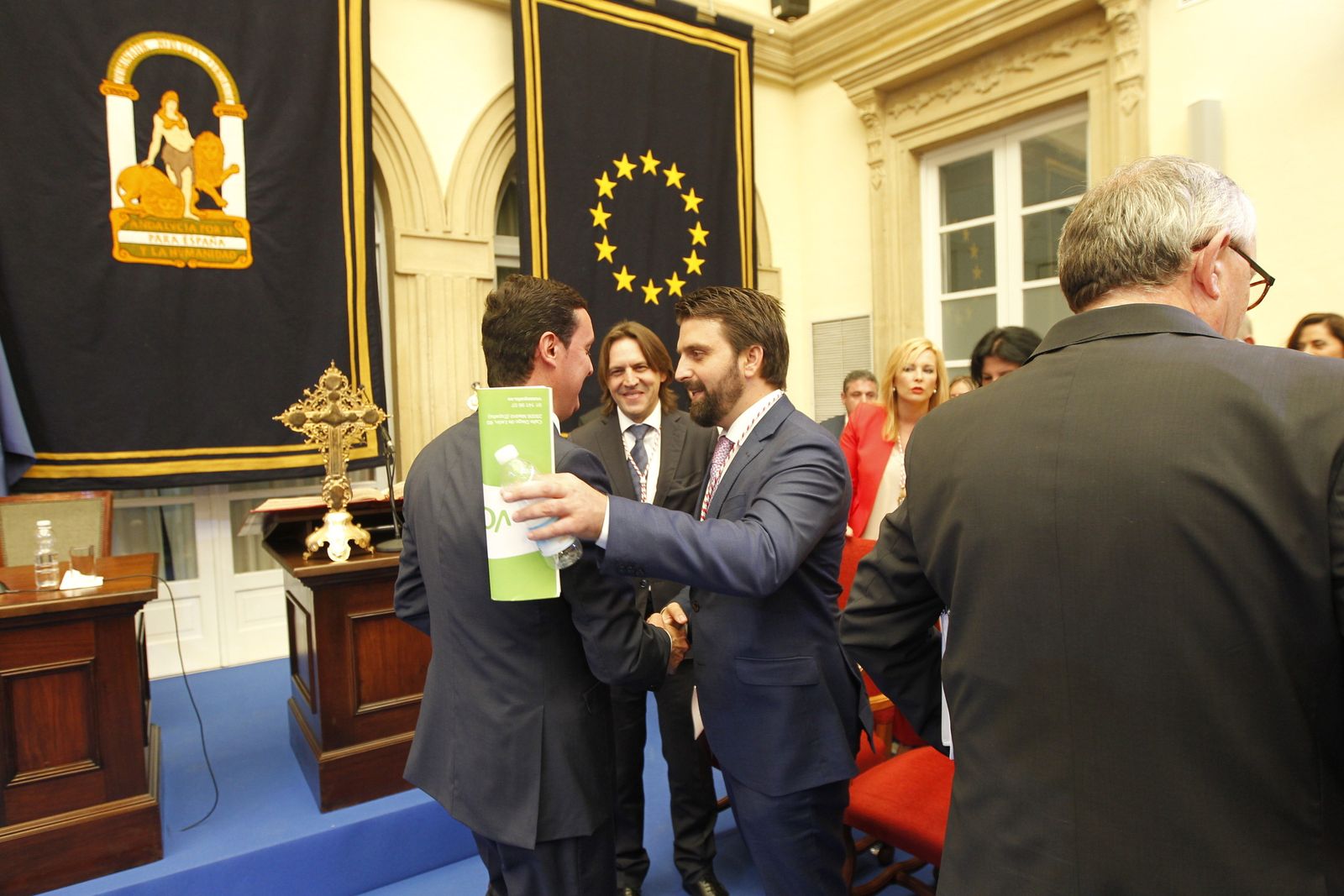 Pleno investidura Presidente Diputación de Almería. Javier Aureliano García