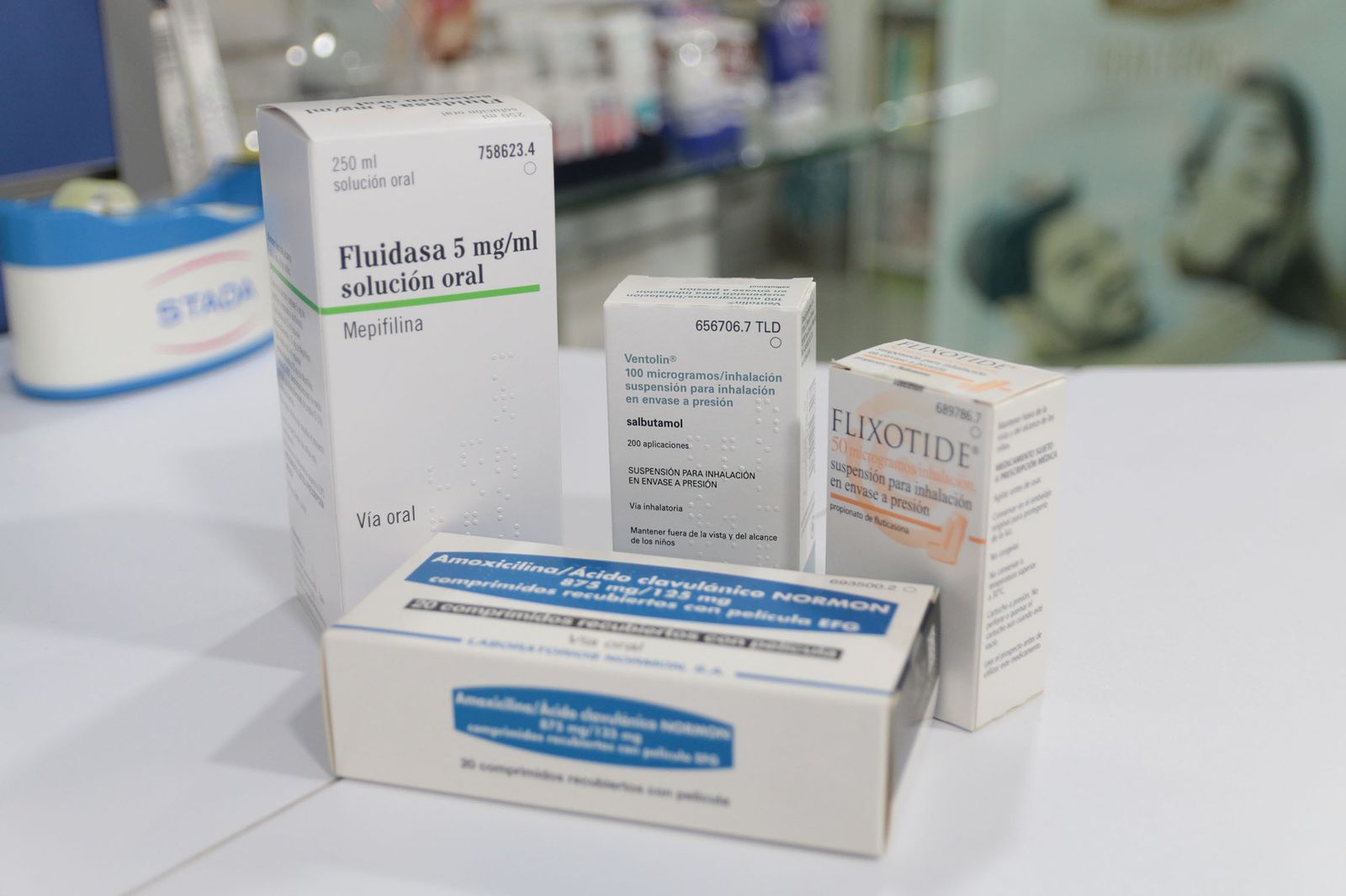 Algunos de los fármacos que escasean