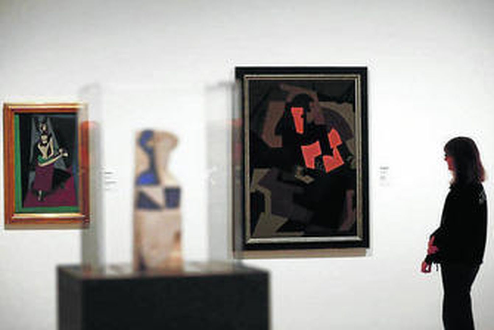 Obras que forman parte de la exposición.