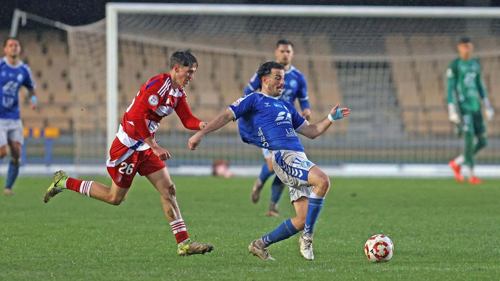 Imágenes del Xerez DFC contra el Recreativo Granada