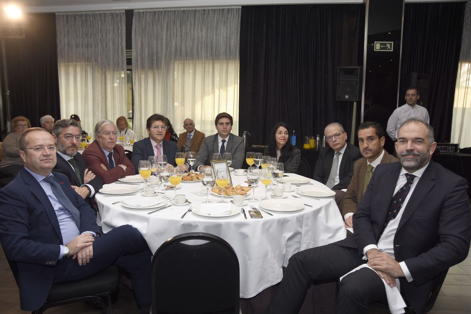 José Carlos Gómez, José Ramón Santiburcio, Carlos Pérez, Rafael Agüera, Víctor Molino, Lole Morales, José Carlos Pérez, Manel Mellado y Arístides Bermejo.
