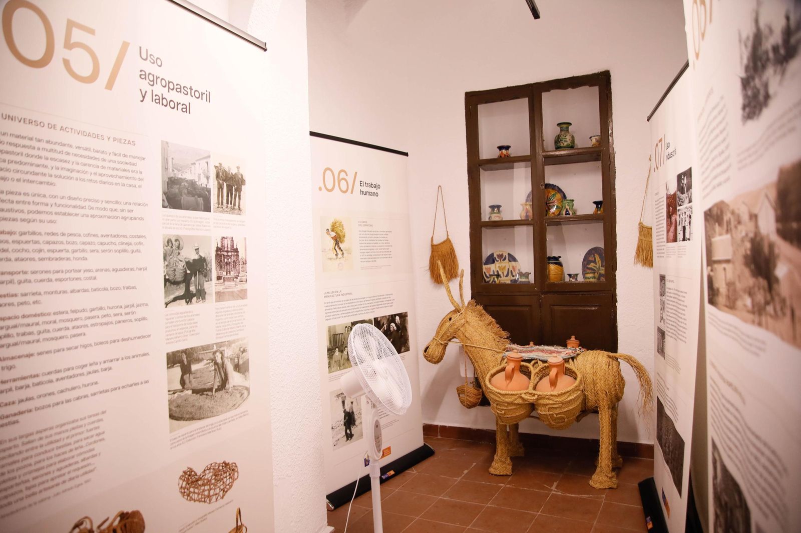 Jornada inaugural del I Encuentro de Esparteros de Níjar, en imágenes