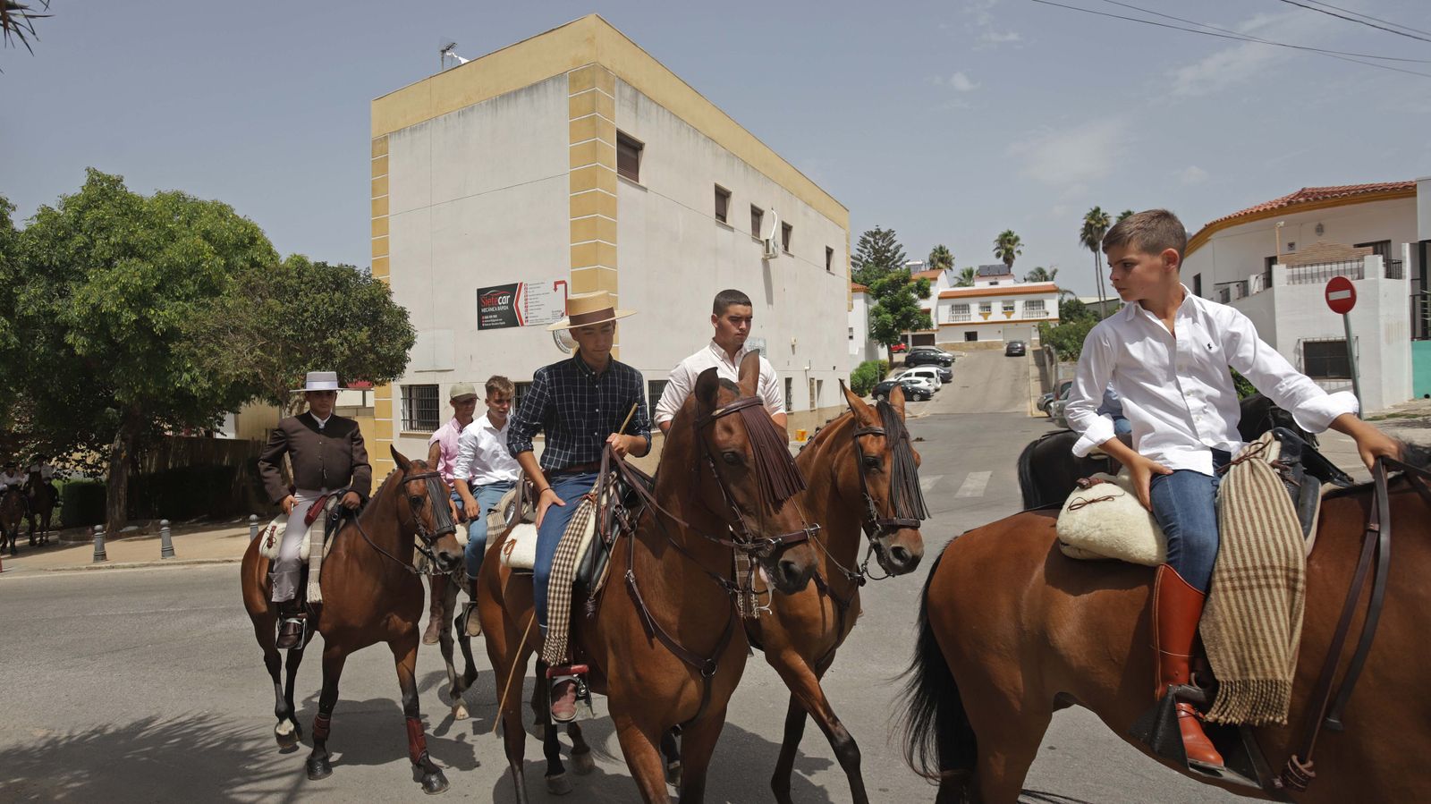 Fotos del sábado de Feria en San Roque