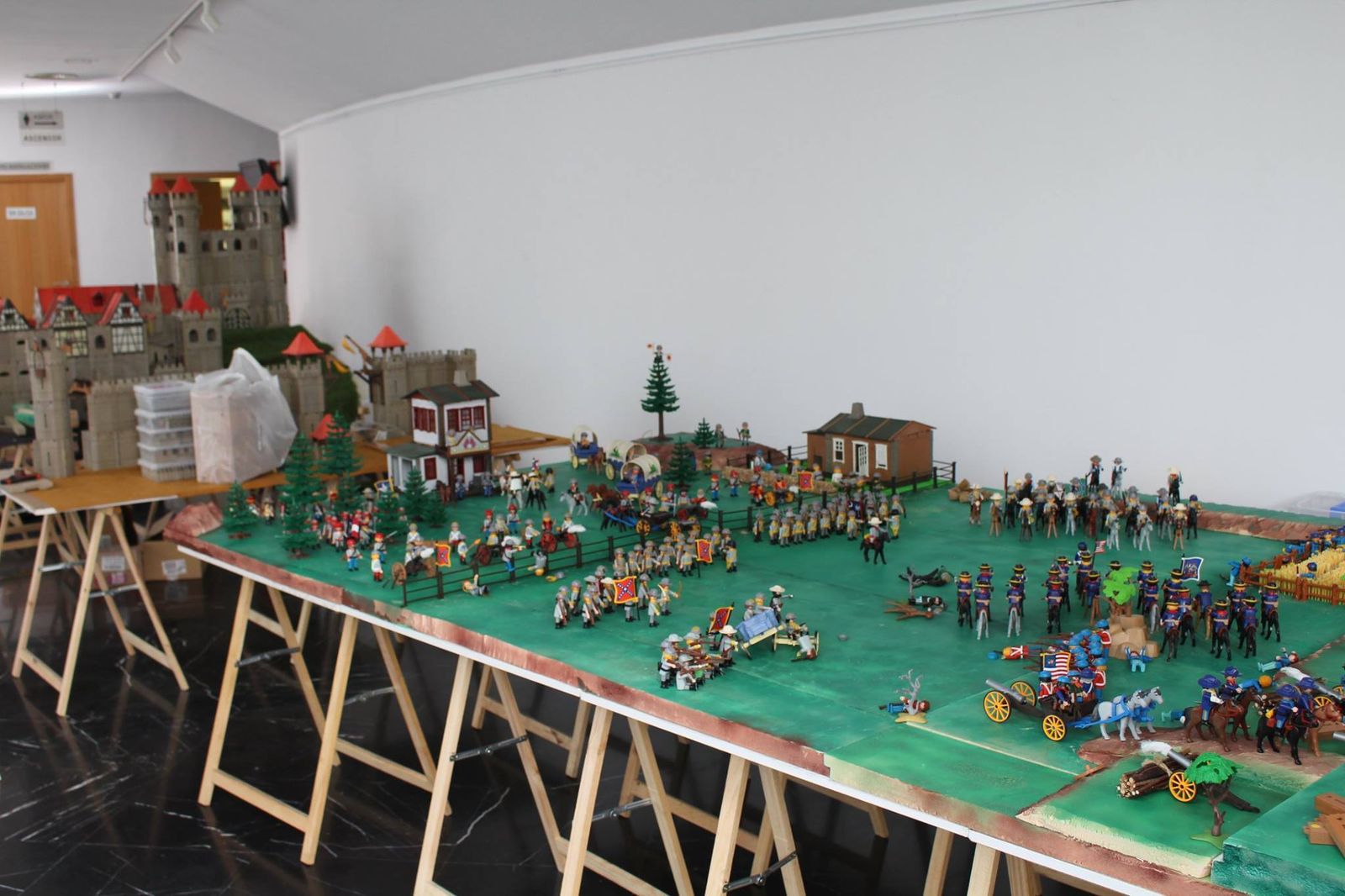 Ayer ultimaban el montaje.