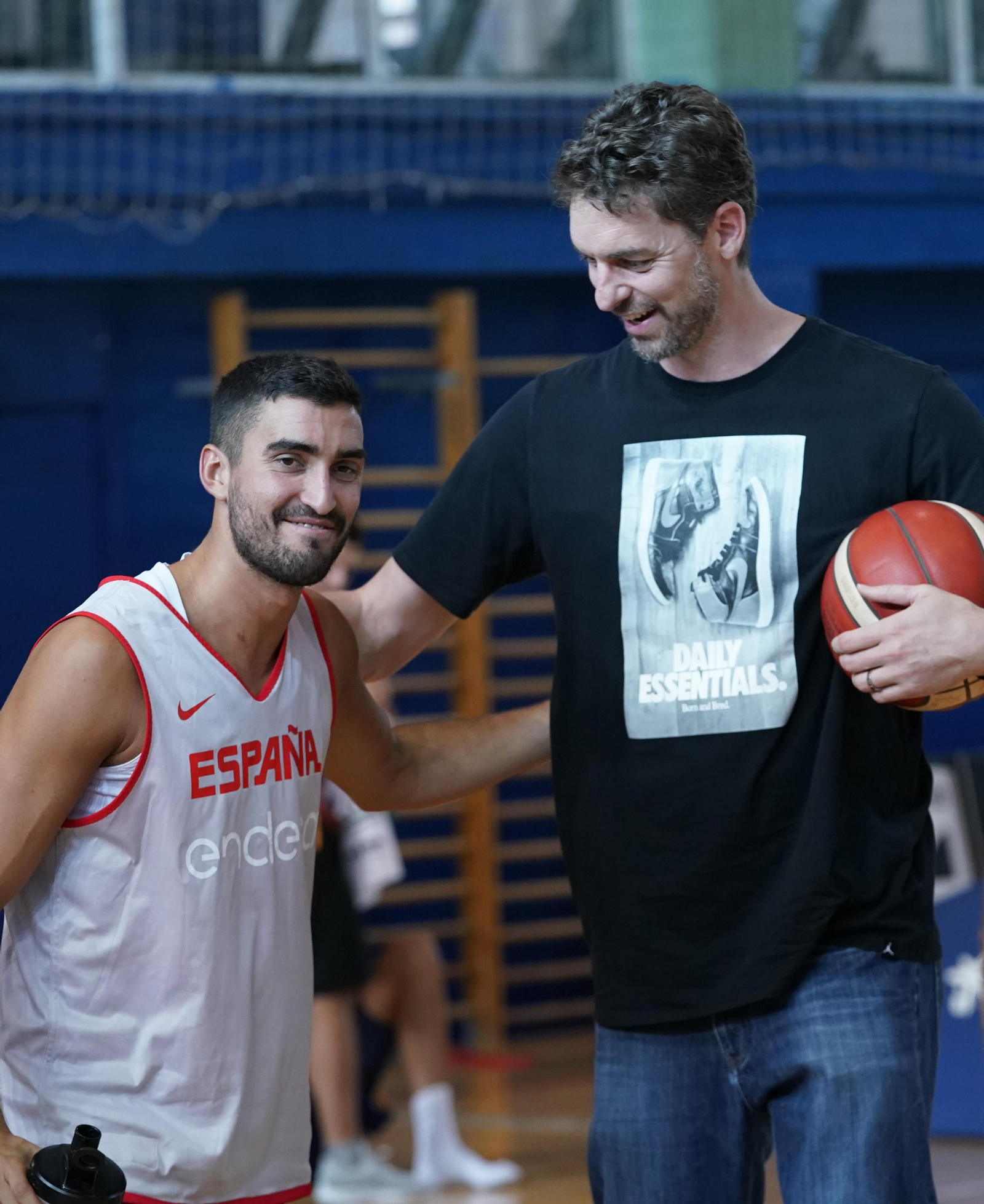 Pau Gasol y Jaime Fernández.