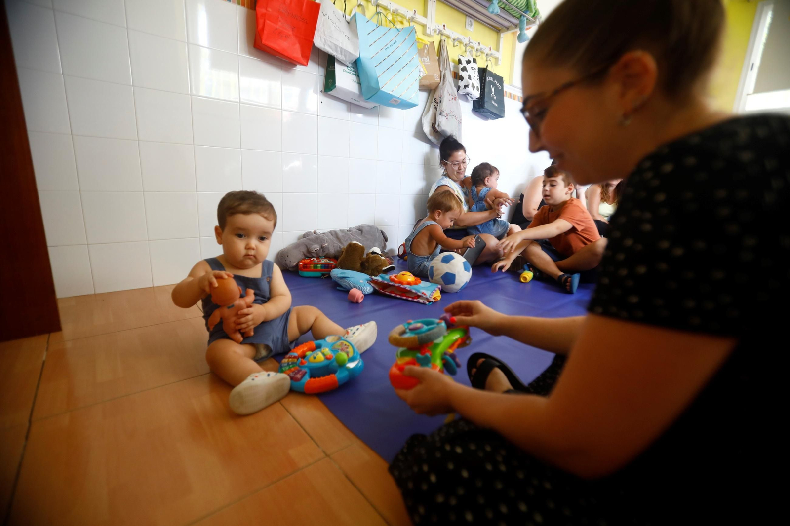 El primer día de las escuelas infantiles en Córdoba