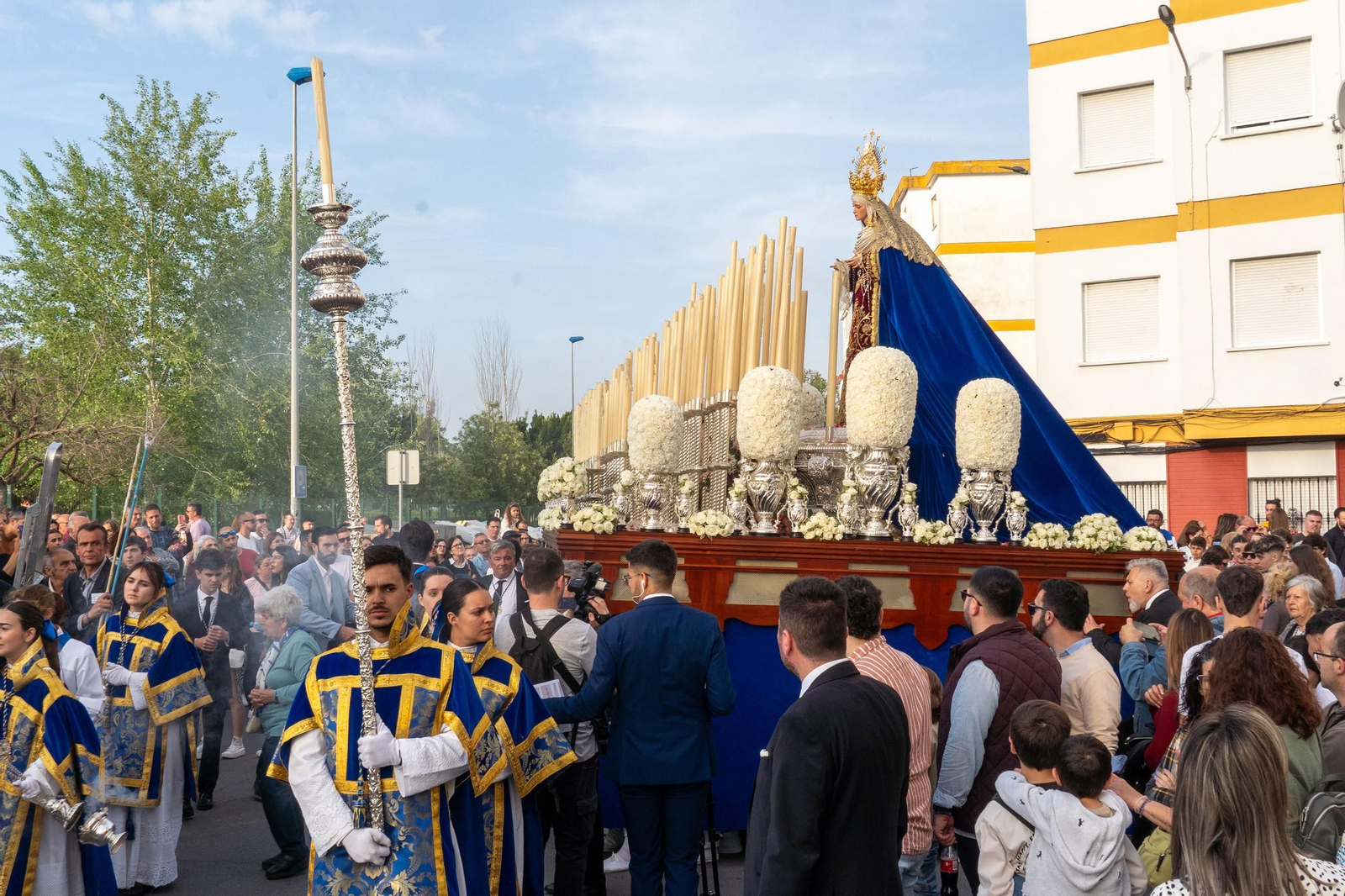 Imágenes de la procesión de la Virgen del Prado