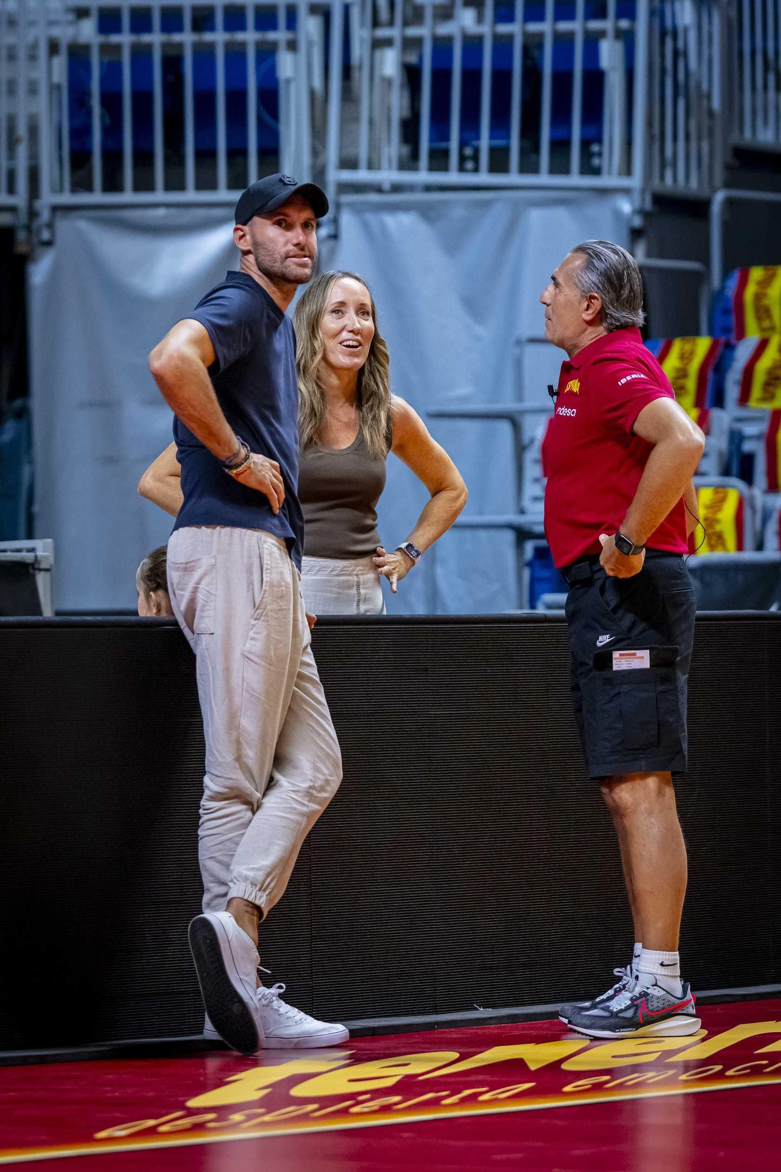 Rudy Fernández visita a España en Málaga