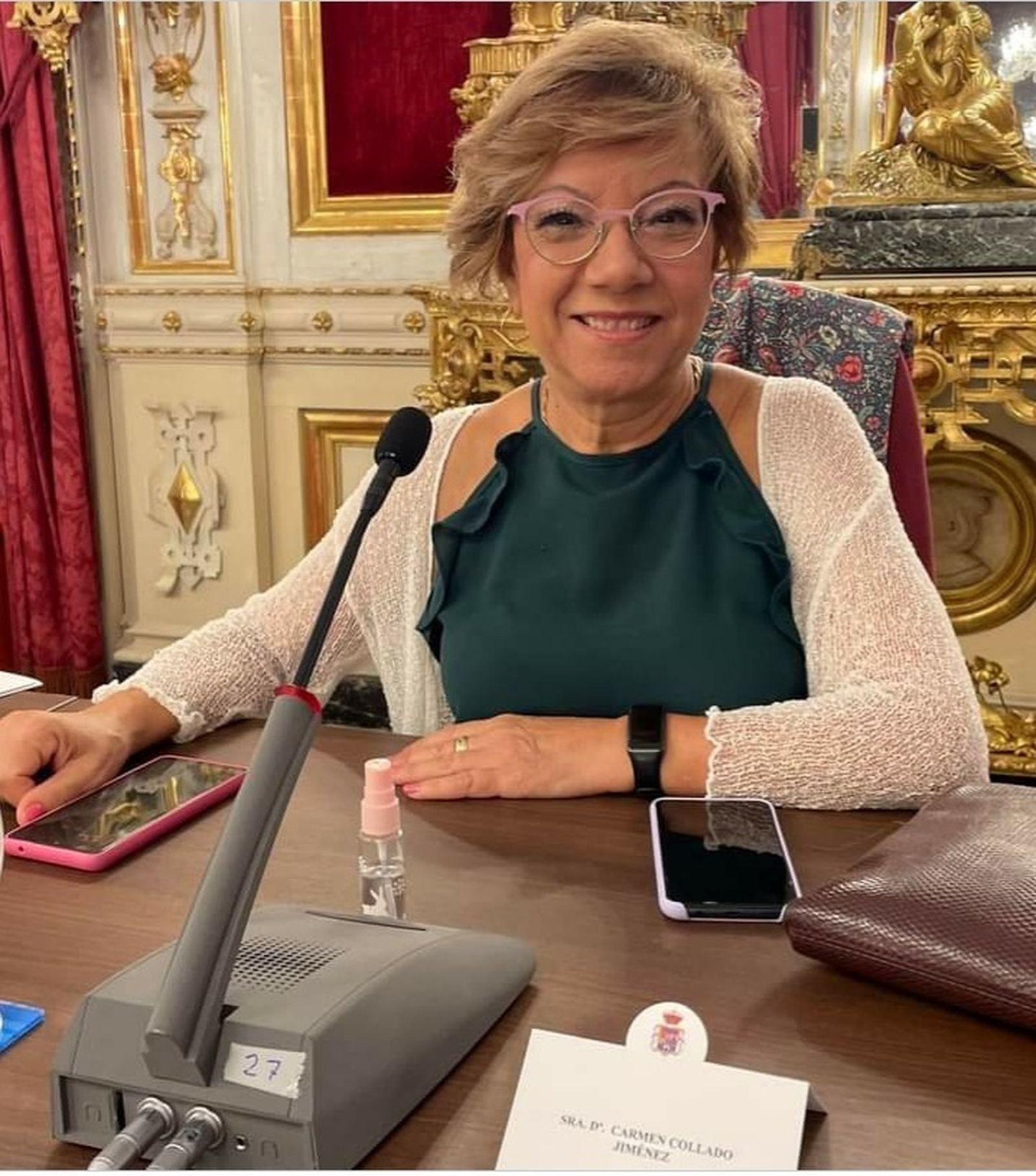 Carmen Collado, concejala del Grupo Municipal Socialista.