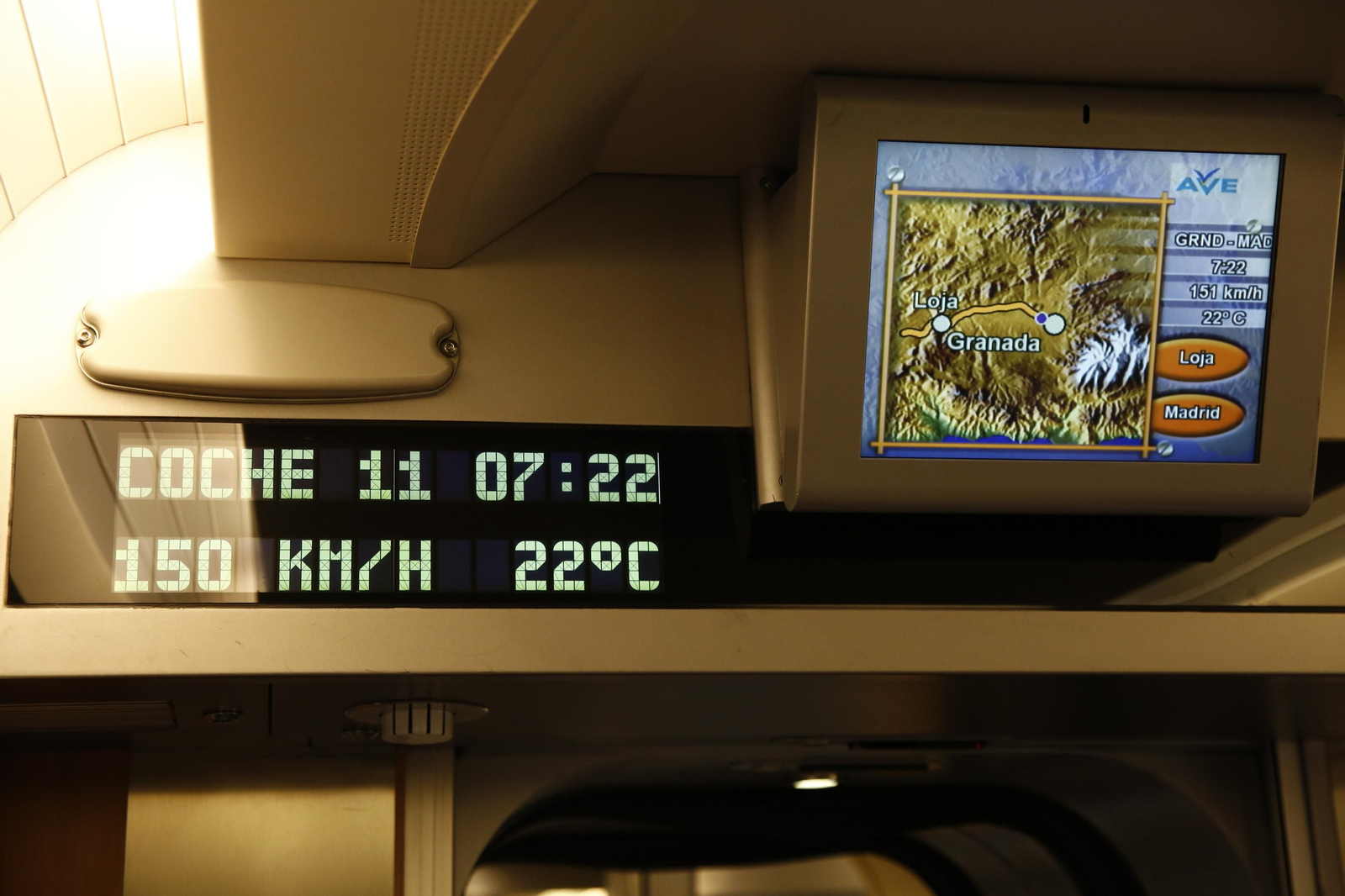 Las imágenes del primer día del AVE