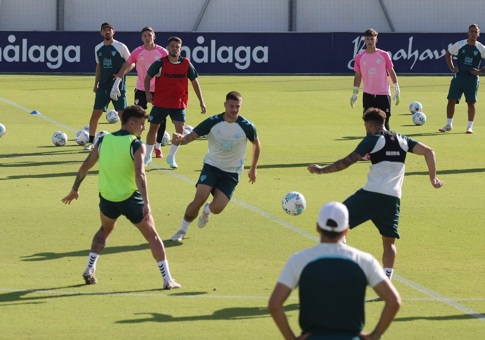 El Málaga CF se muda a la Ciudad Deportiva sin Eneko Jauregi