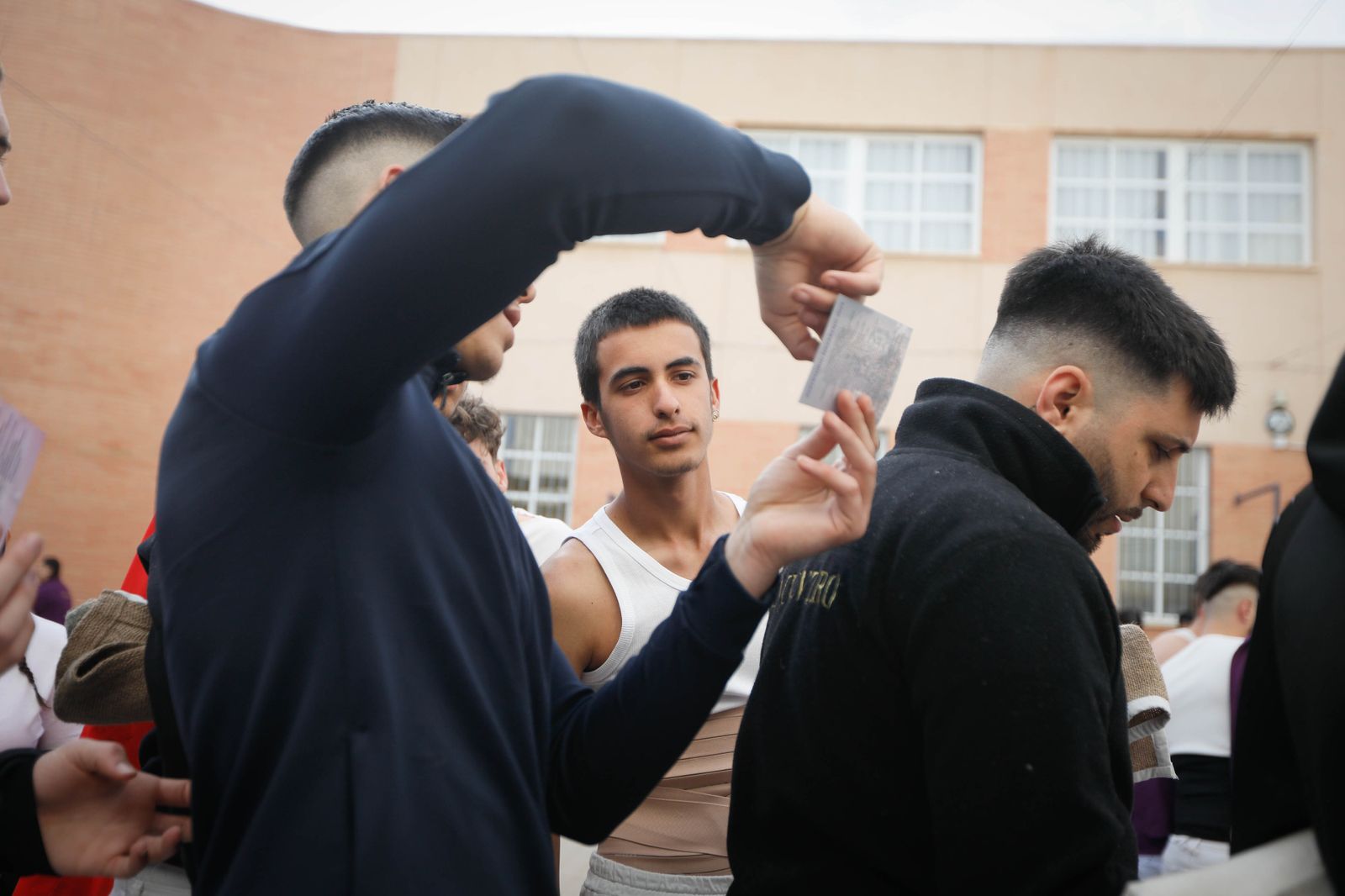 La procesión del Encuentro, en imágenes