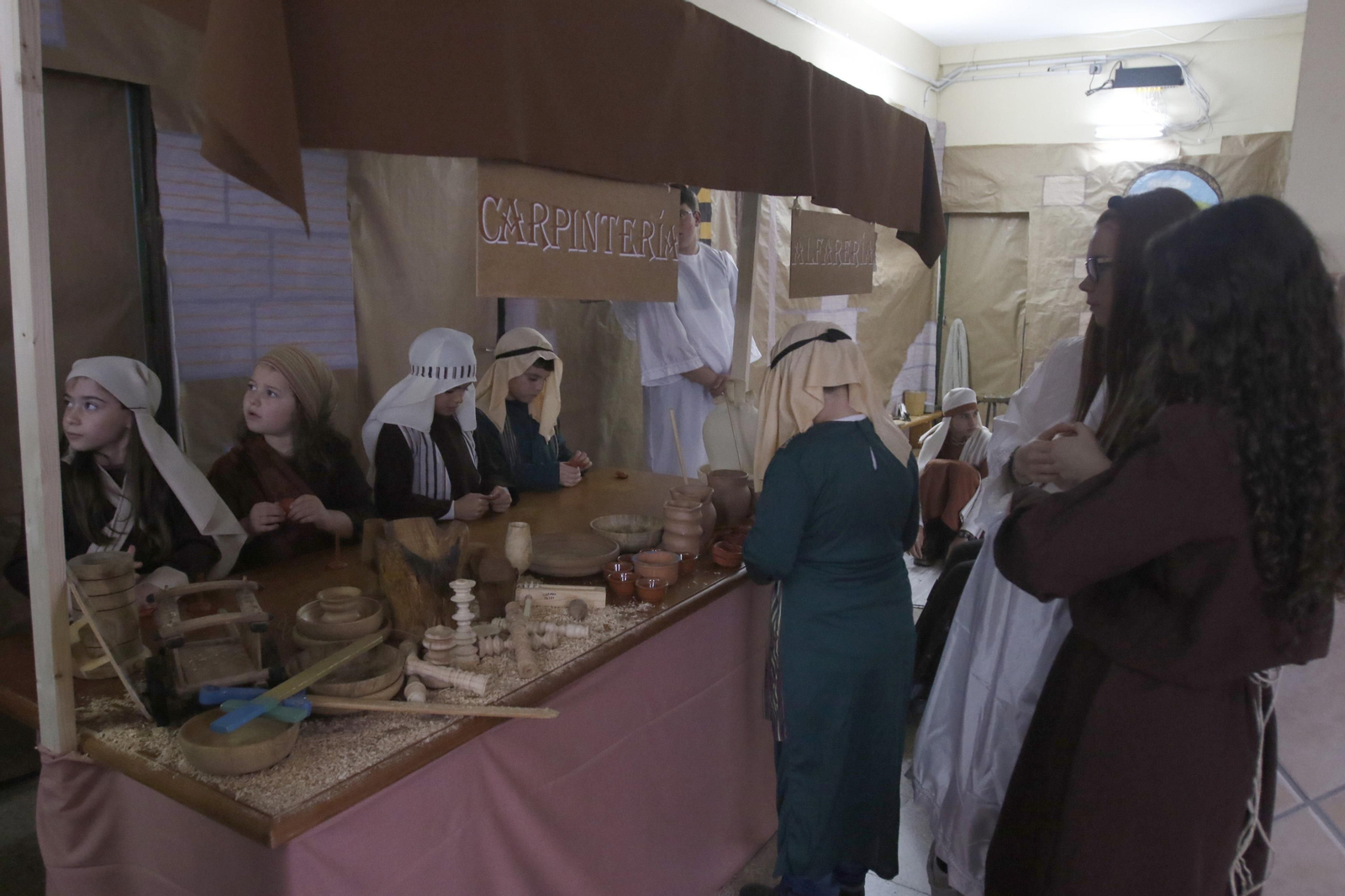 El belén viviente de los Franciscanos de Córdoba, en fotos