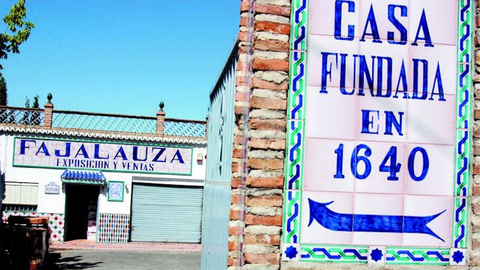 Fábrica de Fajalauza.