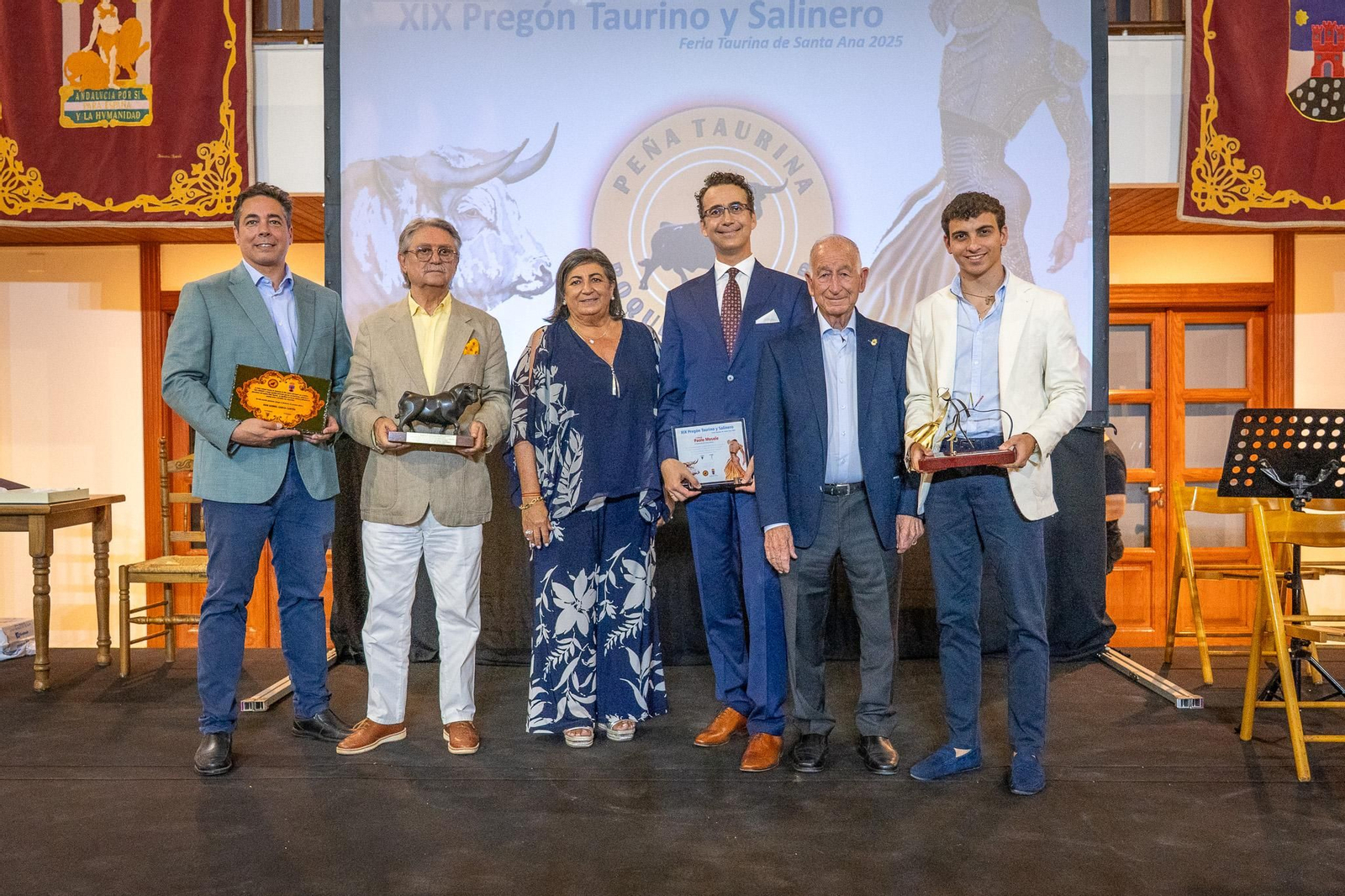 Pregón Taurino y Salinero de la feria de Santa Ana de Roquetas.