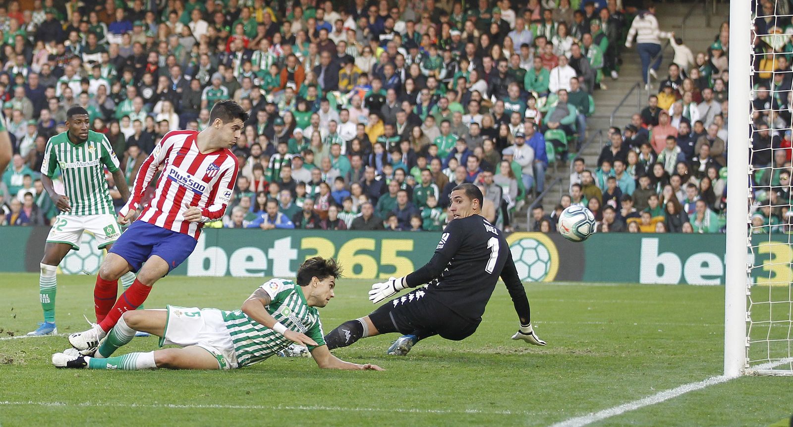 Las imágenes del Betis-atlético de Madrid