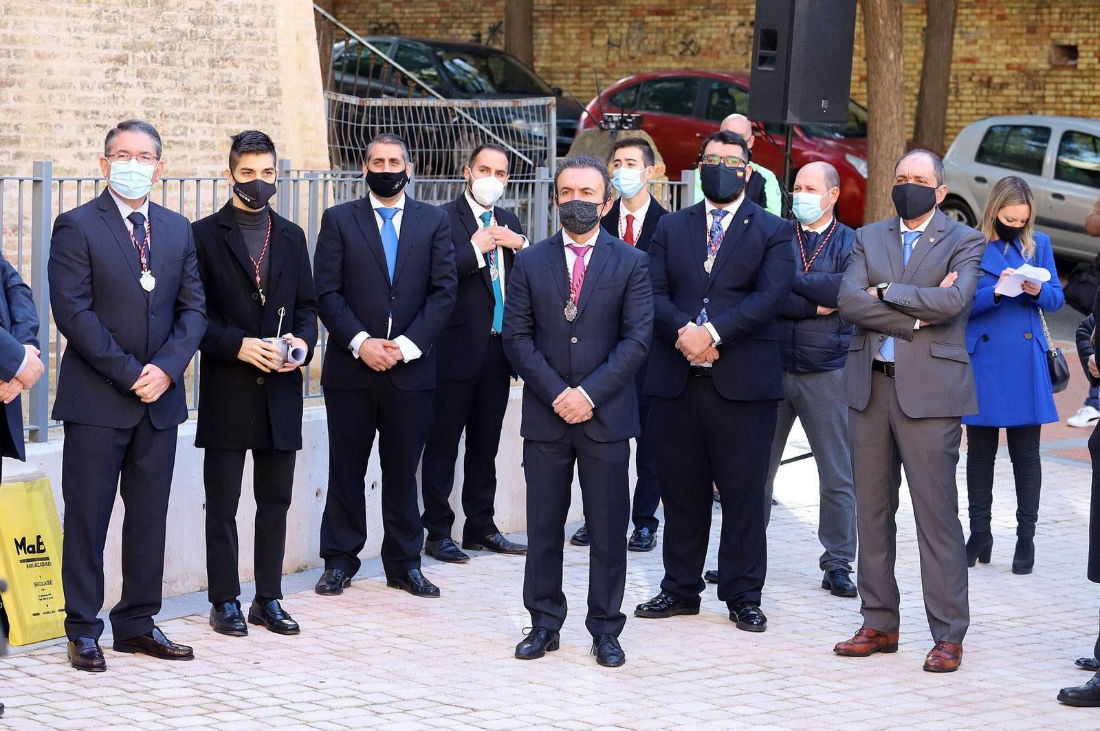 Imágenes de la inauguración de la Plaza Nuestra Señora de los Ángeles