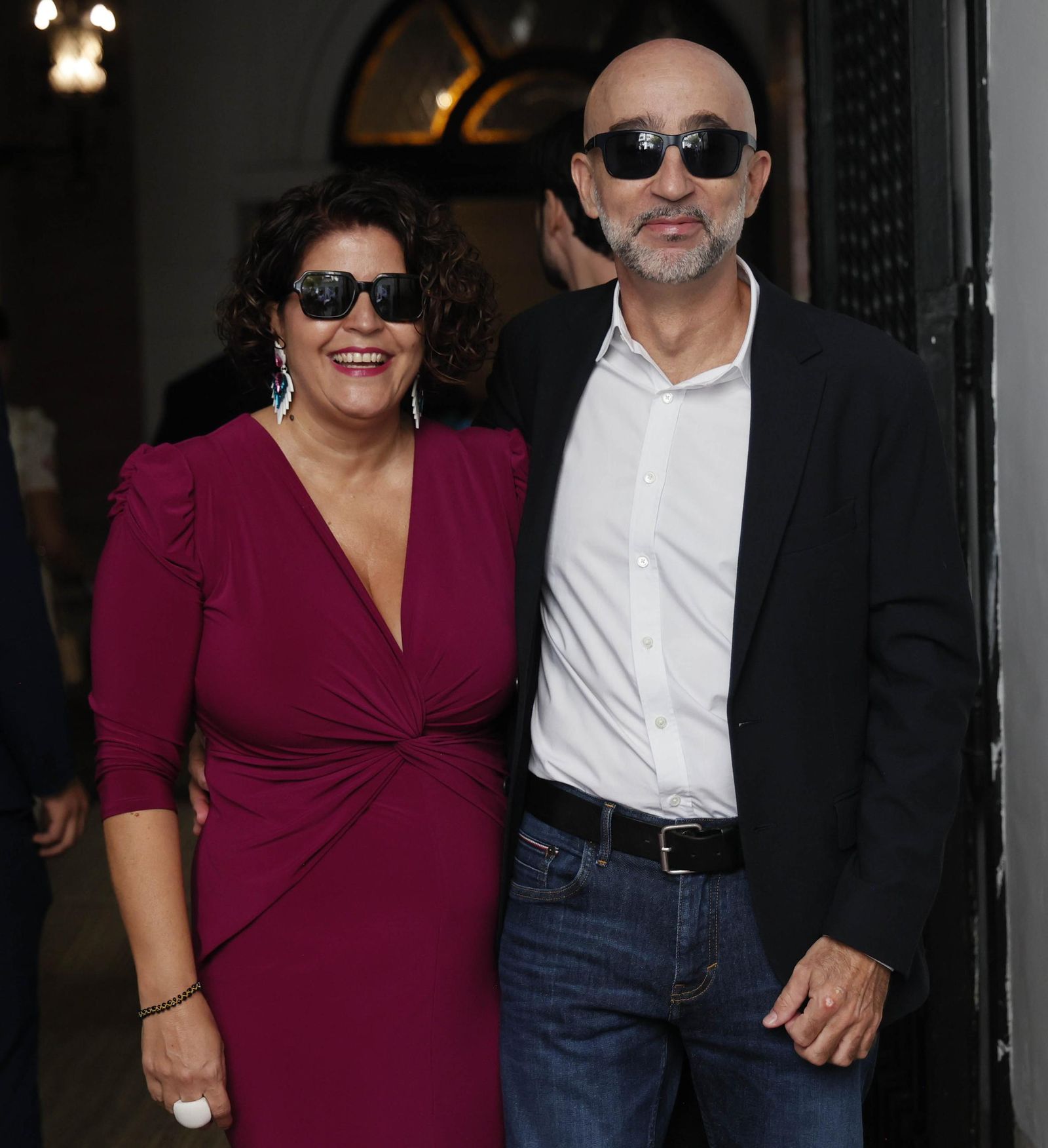 Antonio Muñoz celebra su boda en el Palacio de la Motilla
