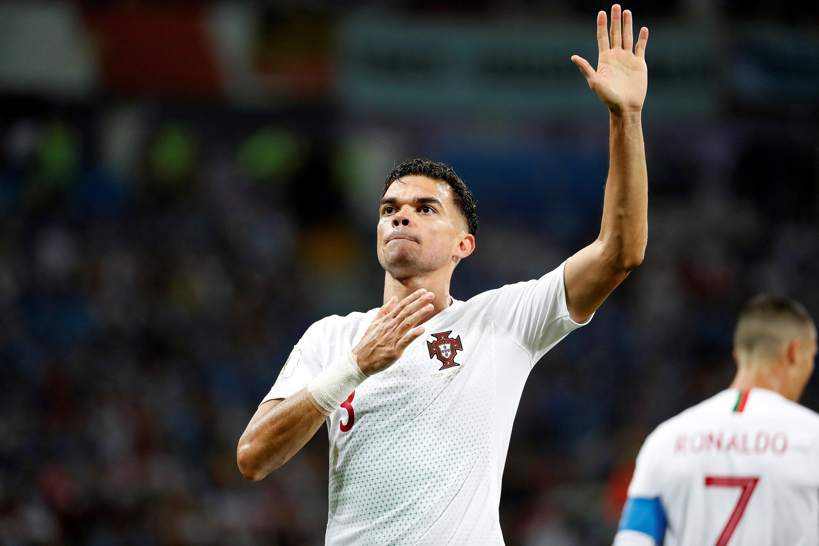 Las imágenes del Uruguay-Portugal