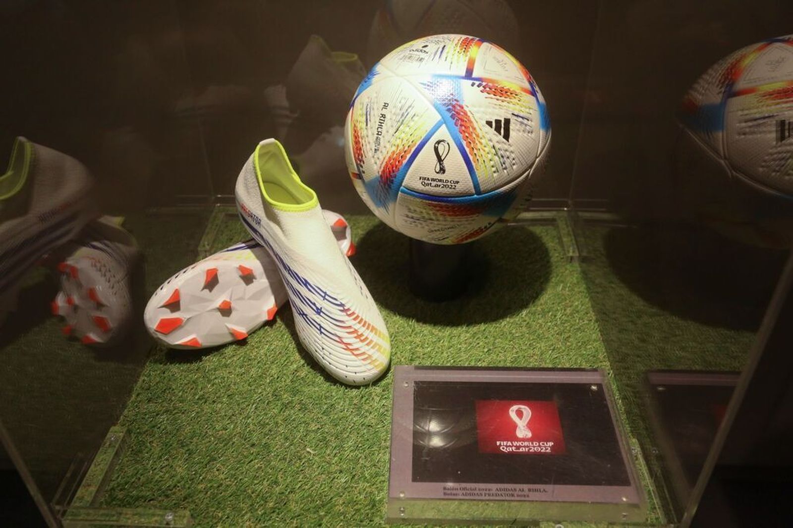 Así es la exposición '10 leyendas en la historia del mundial'