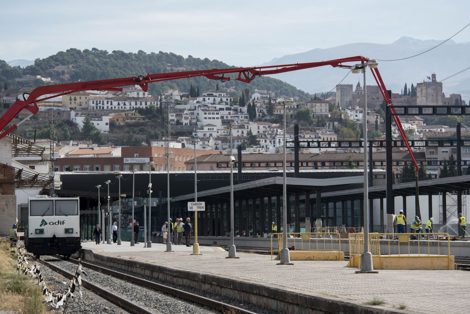 Estacion de Tren de Adif en Granada.