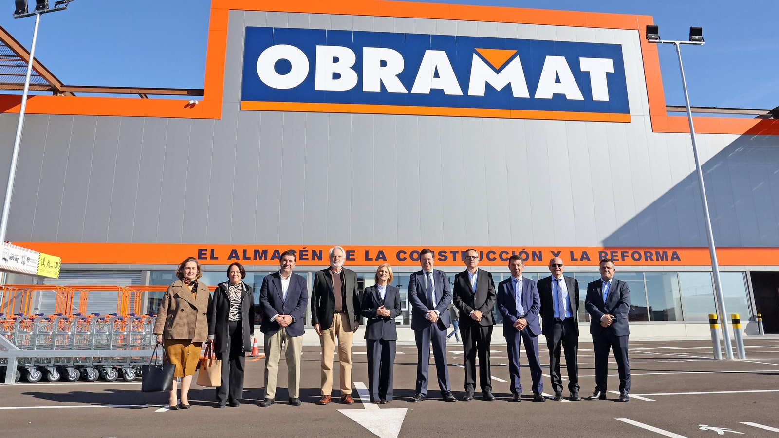 Imágenes de la inauguración de Obramat en Jerez