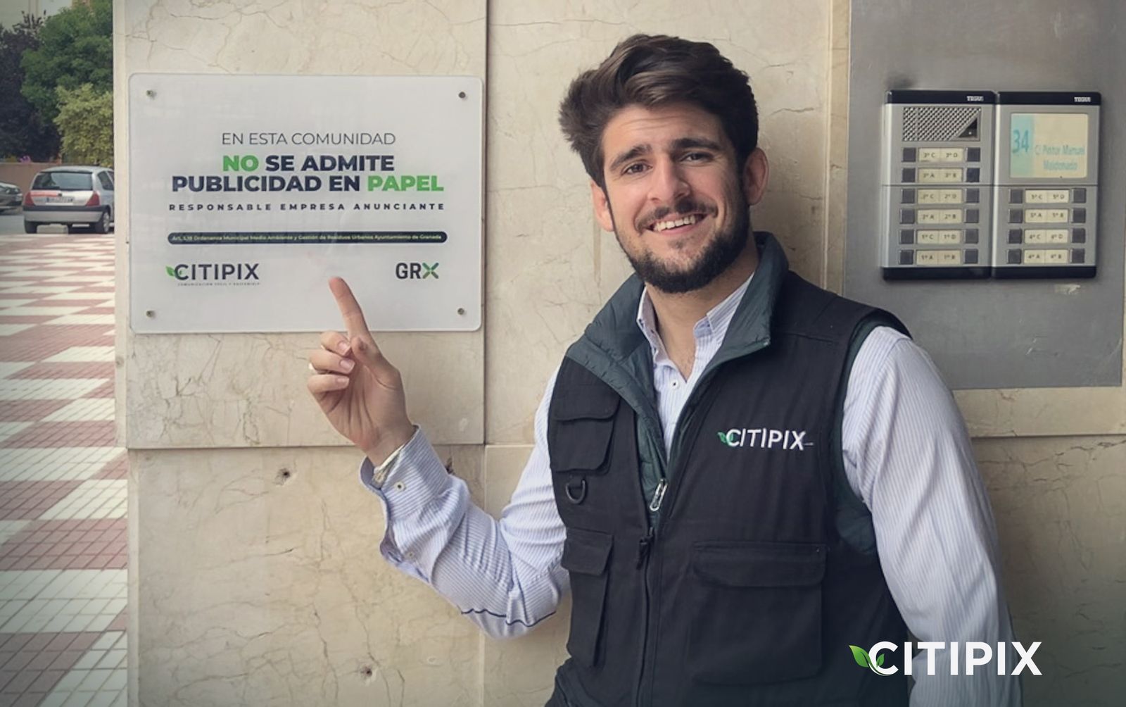 Un joven empresario pone en marcha un sistema que evitaría el buzoneo y la publicidad en papel