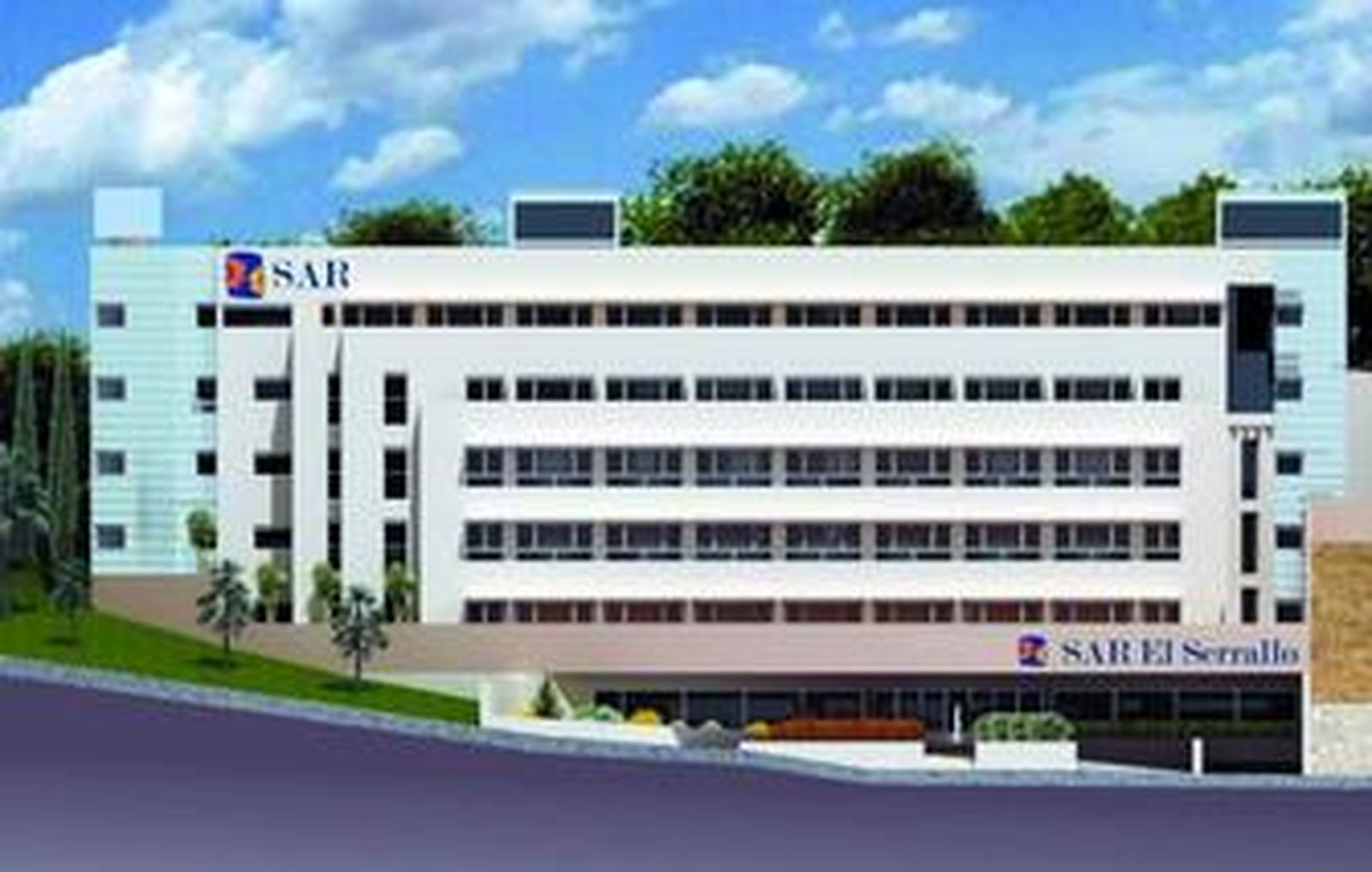 Imagen virtual del futuro centro residencial en El Serrallo.