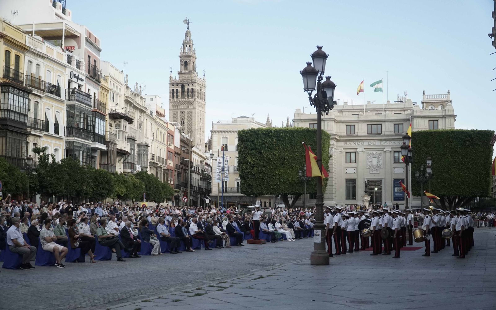 Conmemoración del centenario de la base aérea de Tablada