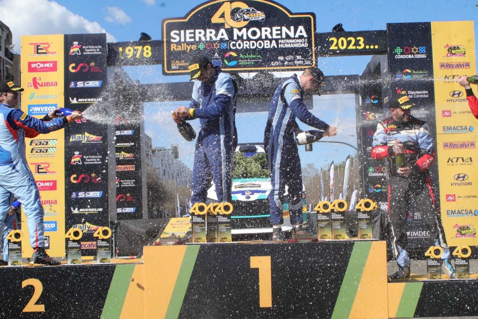 Rallye Sierra Morena 2023: las mejores fotos de la entrega de premios final