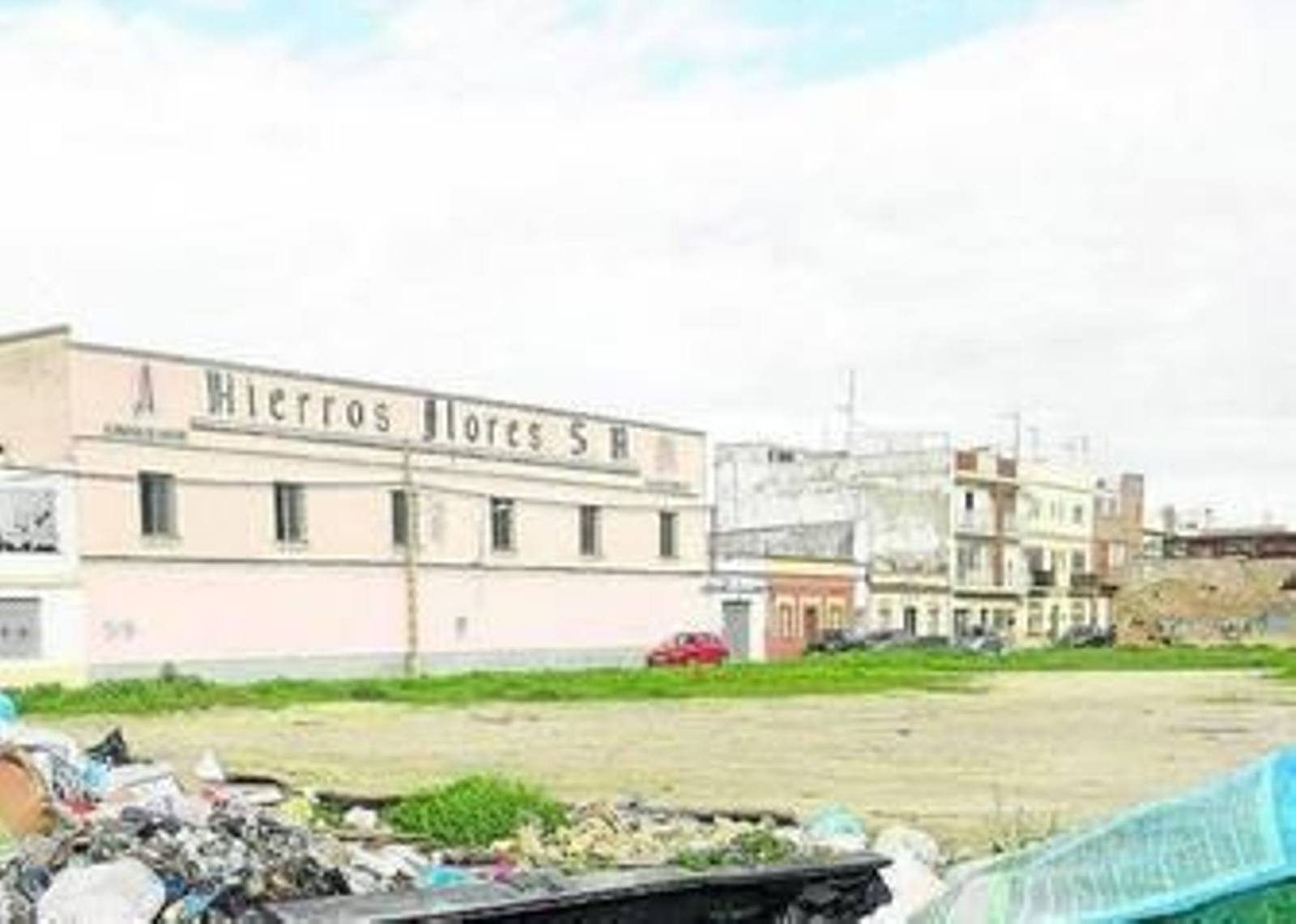 Imagen de la barriada El Pelirón, zona en la que actuó en más de una ocasión.