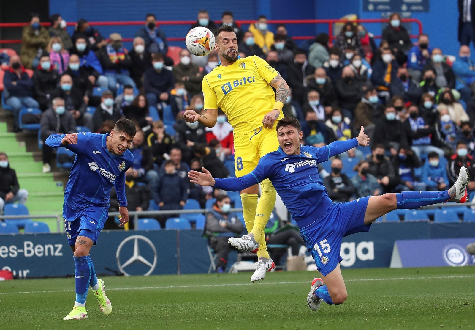Las imágenes del Getafe-Cádiz CF