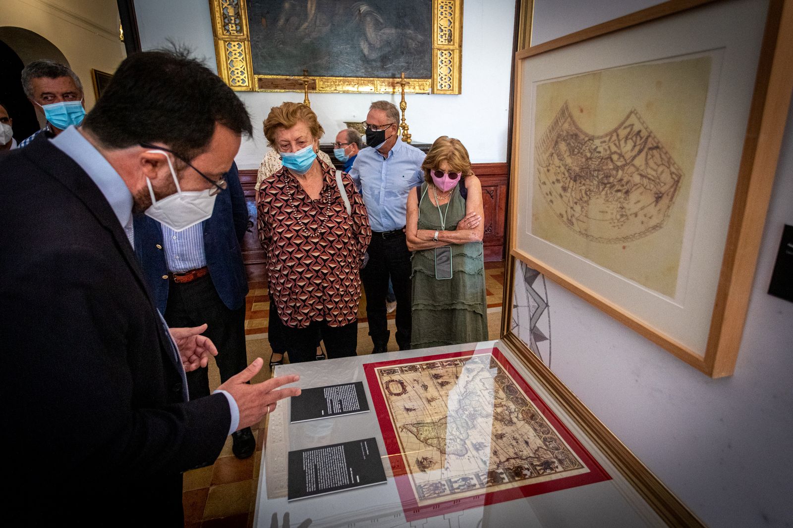 Imágenes de la exposición La fábrica del mundo en Sanlúcar