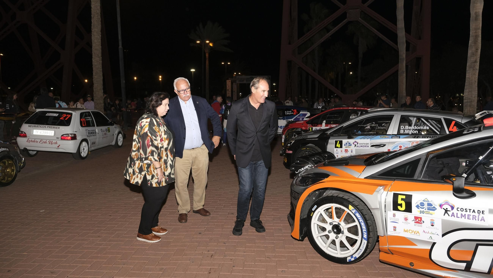 La salida de la 50 edición del Rallye Costa de Almería, en imágenes