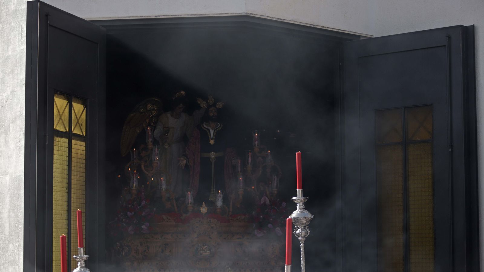 Fotos del Domingo de Ramos en Algeciras: Oración en el Huerto