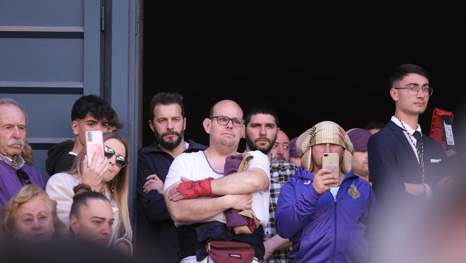 La procesión de Pasión en Almería, en imágenes