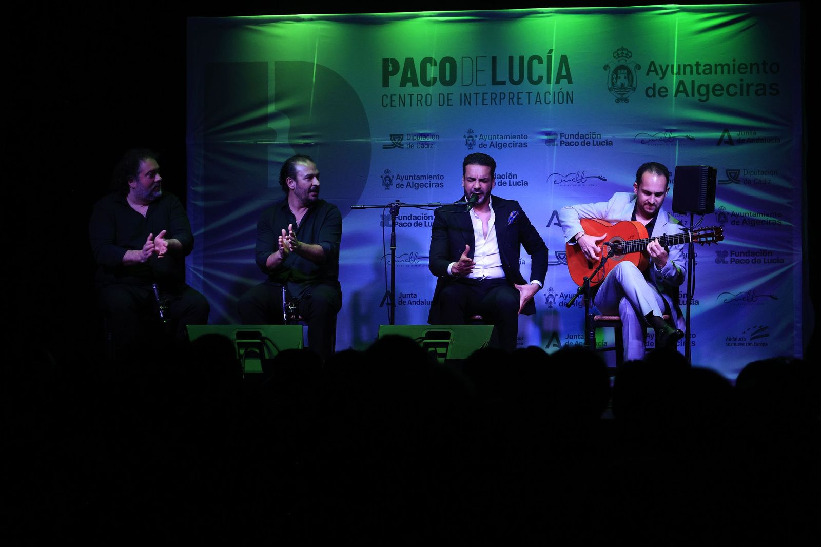 Fotos del recital de cante flamenco de Jesús Méndez en el Centro Paco de Lucía de Algeciras