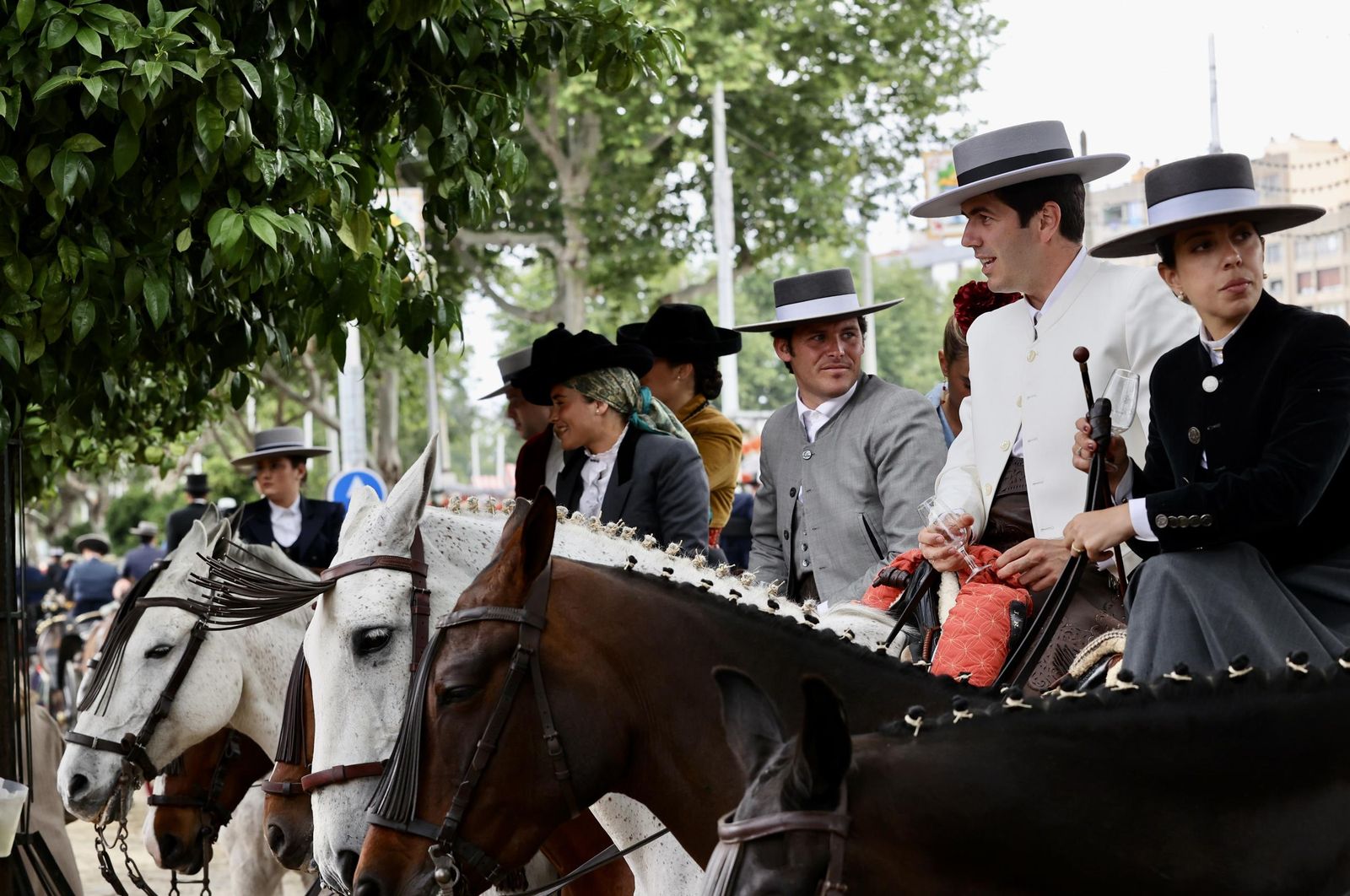 Ambiente de jueves de Feria