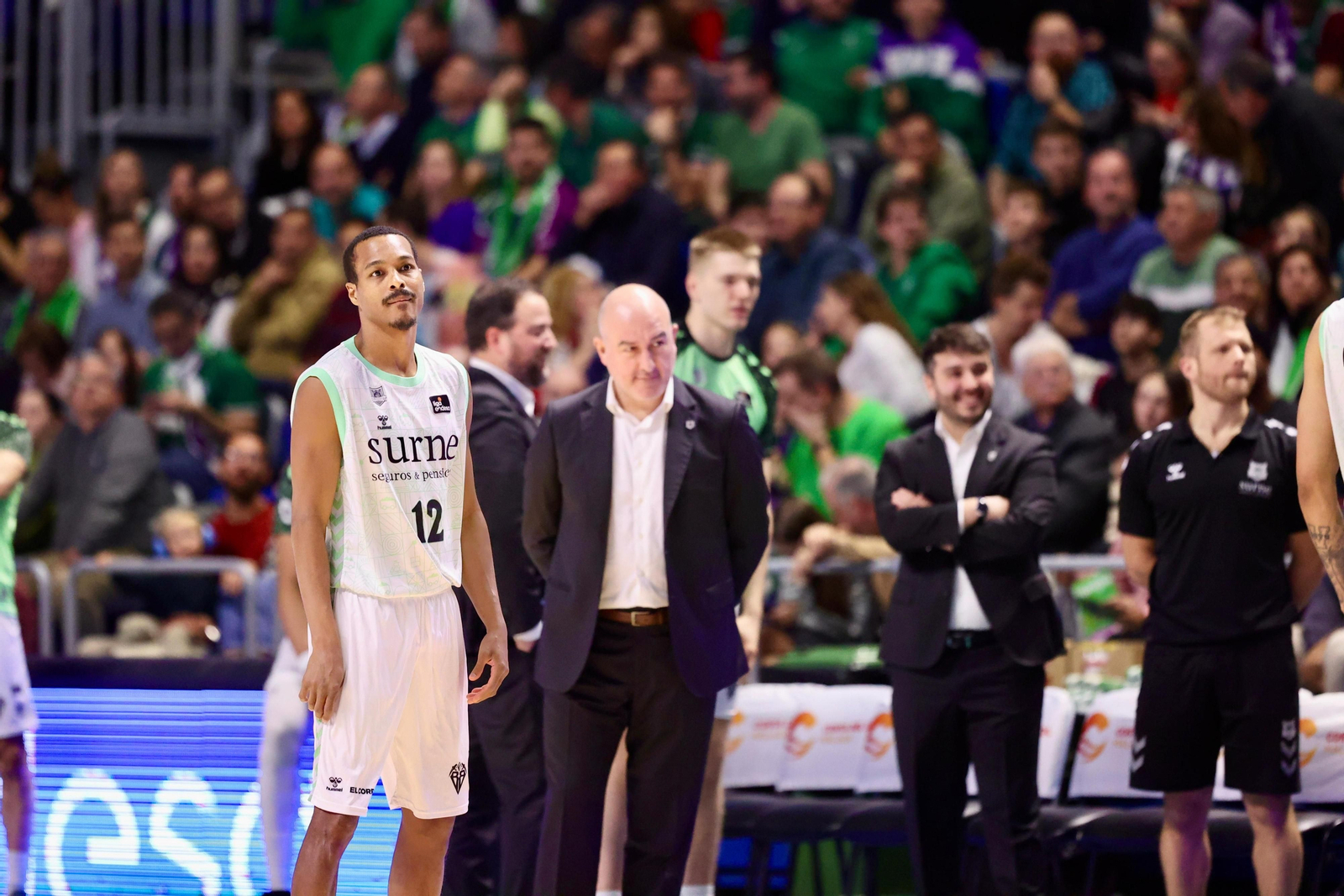 El Unicaja - Surne Bilbao, en fotos
