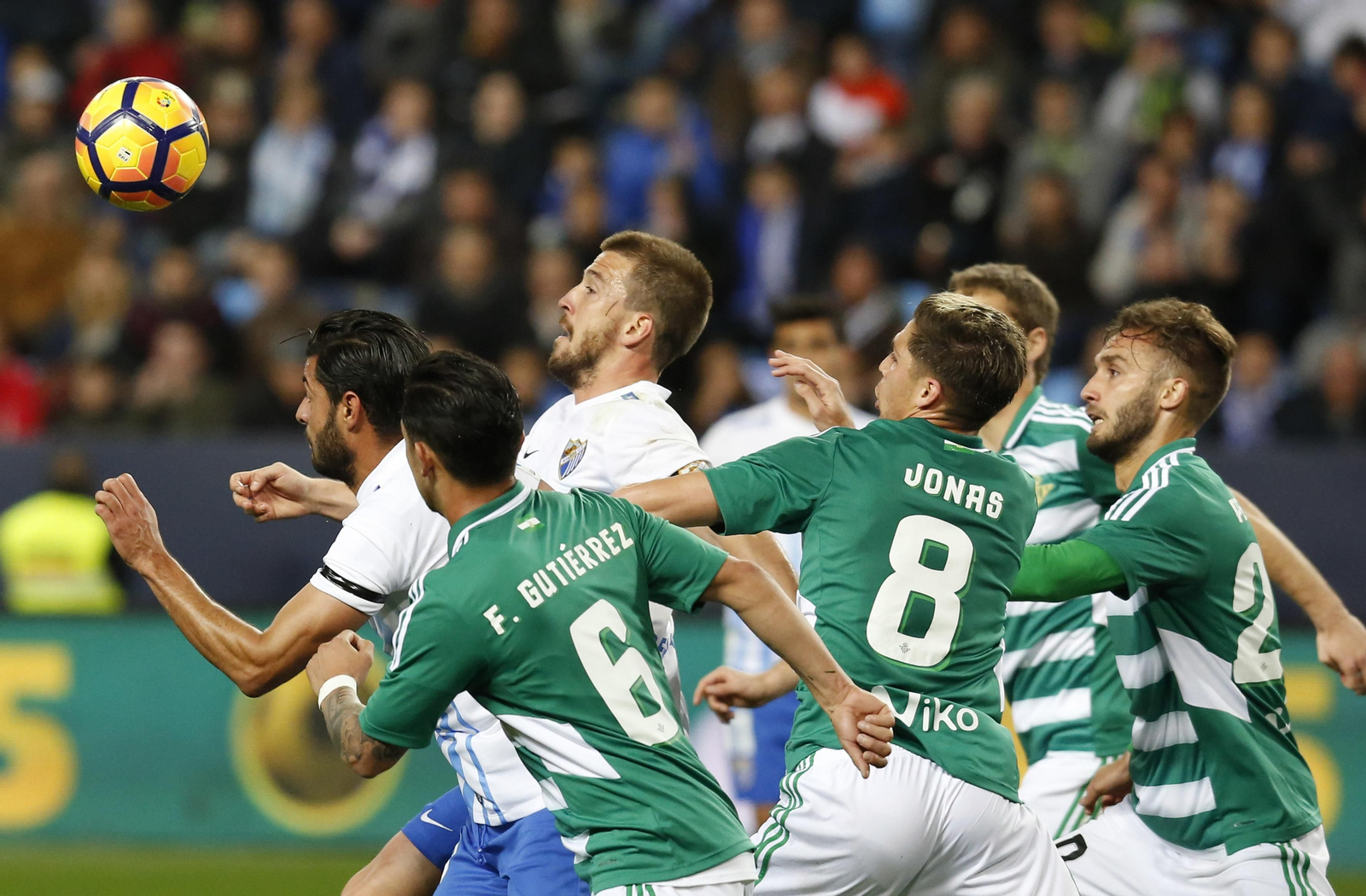 Las imágenes del Málaga-Betis