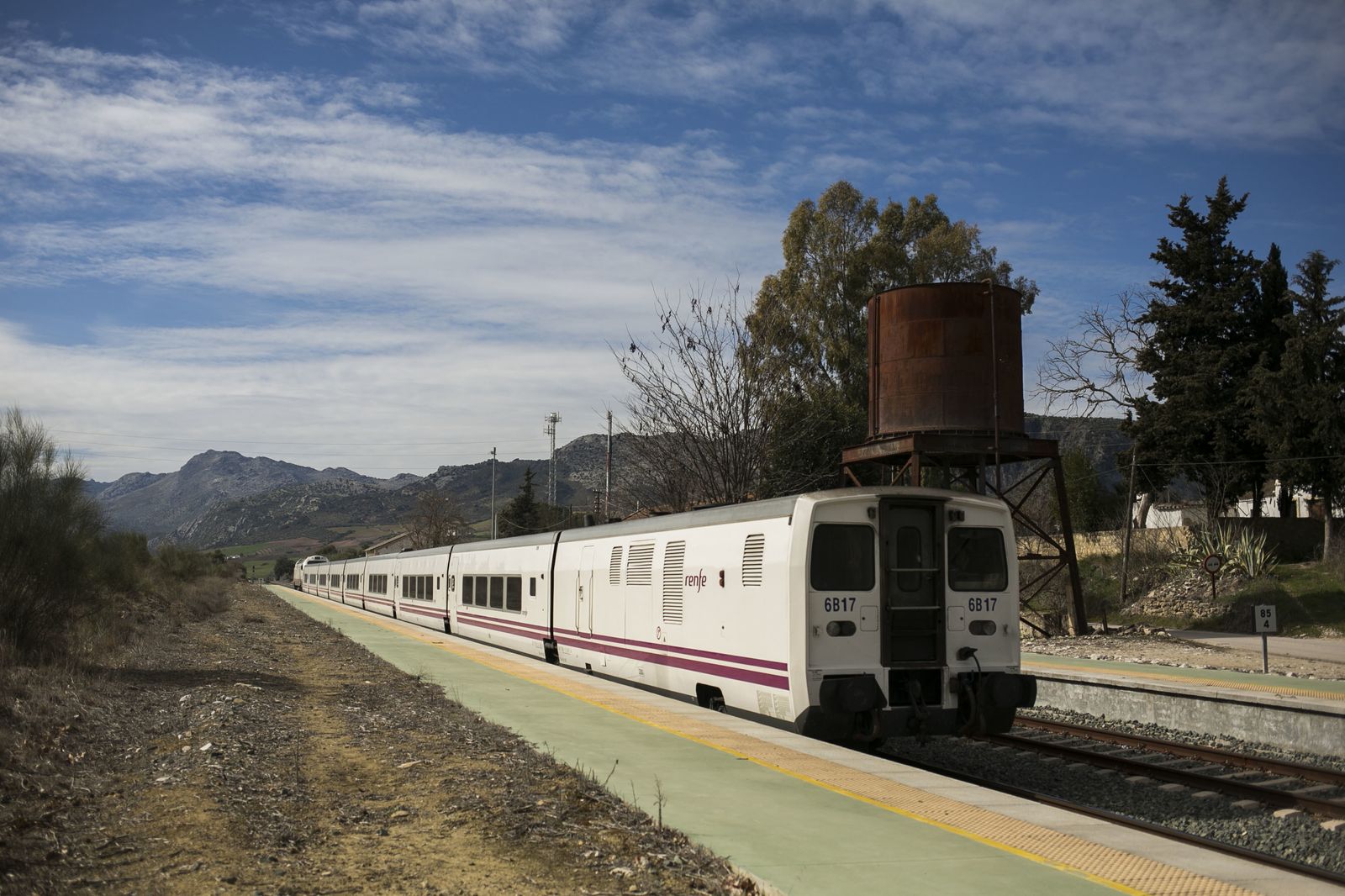Tren de la línea Bobadilla-Algeciras.
