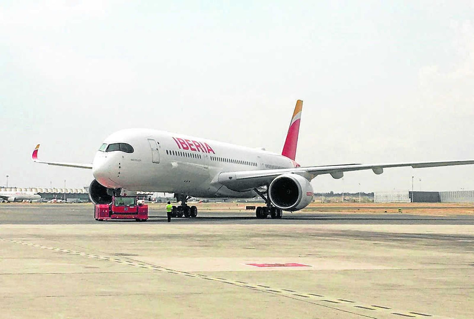 Un avión de Iberia