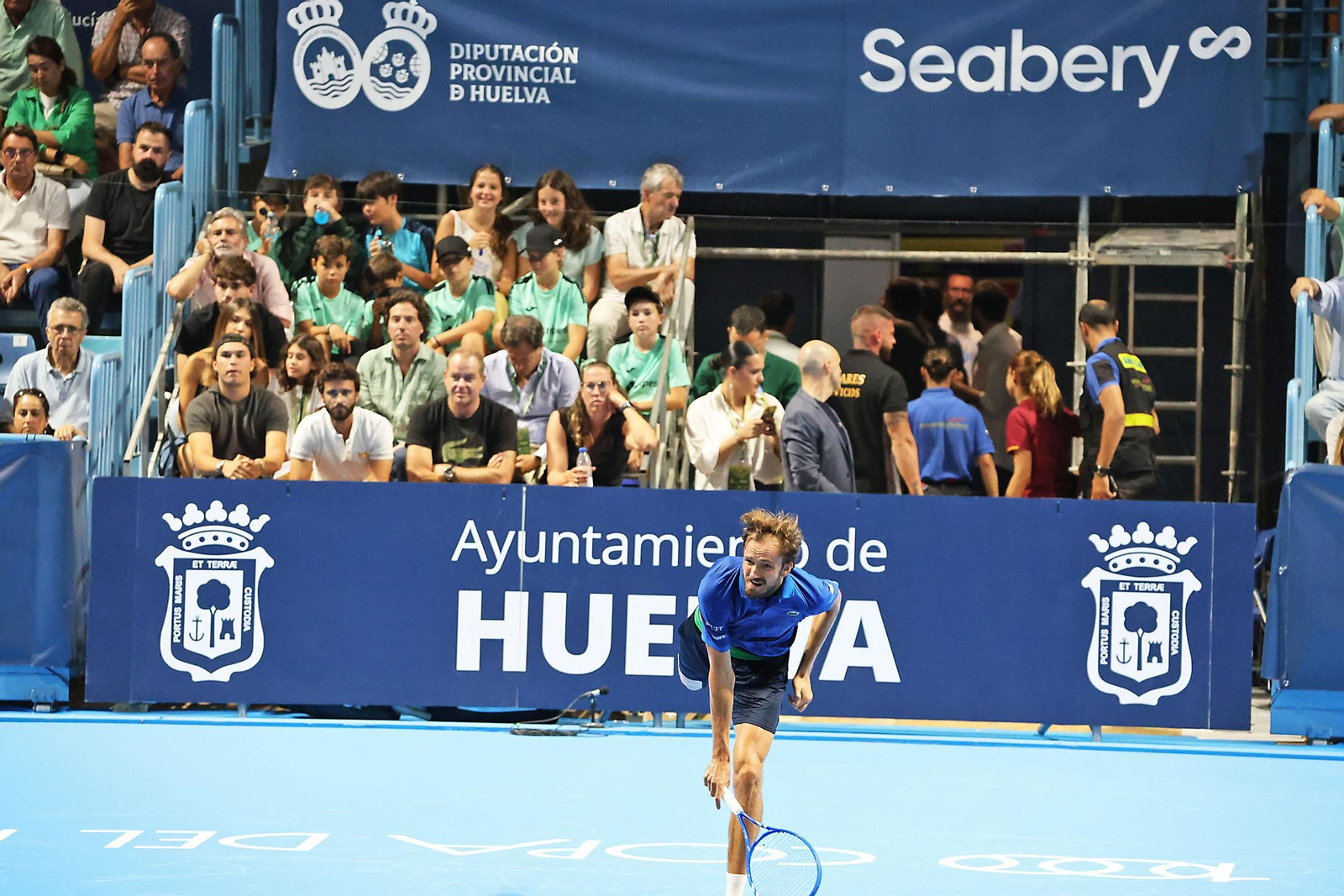 Imágenes de la final masculina de la Copa del Rey de tenis entre Daniil Medvedev y Alejandro Davidovich