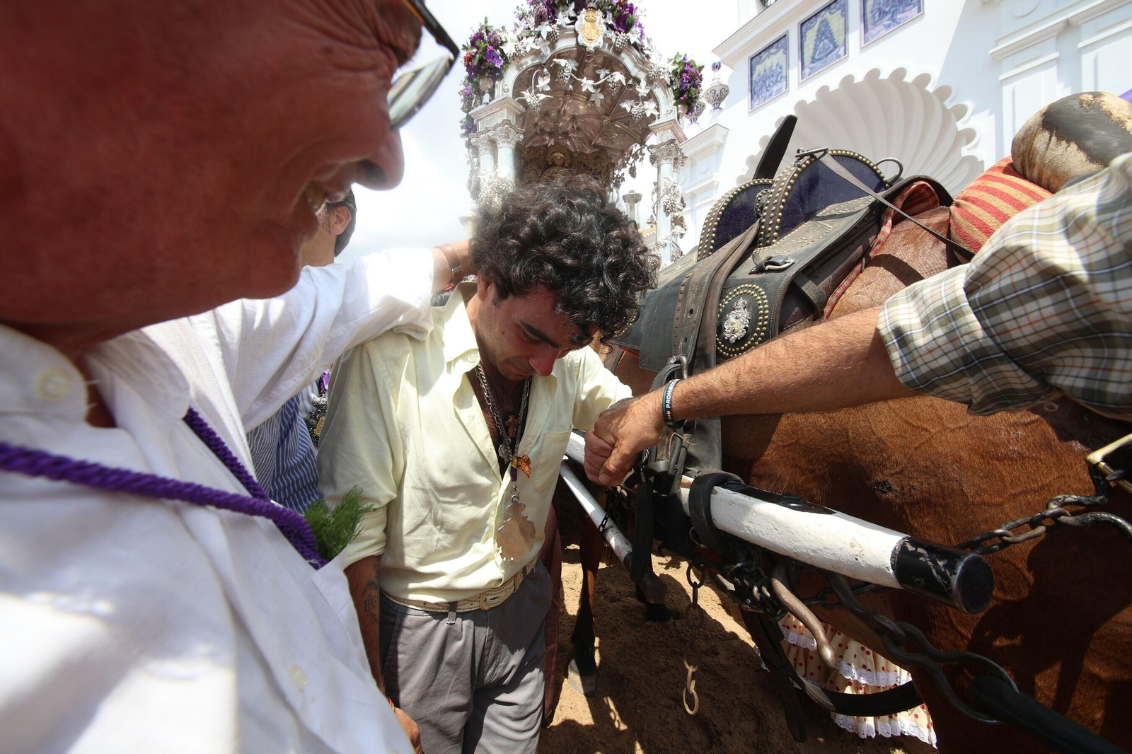 La Hermandad del Rocío de Jerez se presenta ante la Virgen
