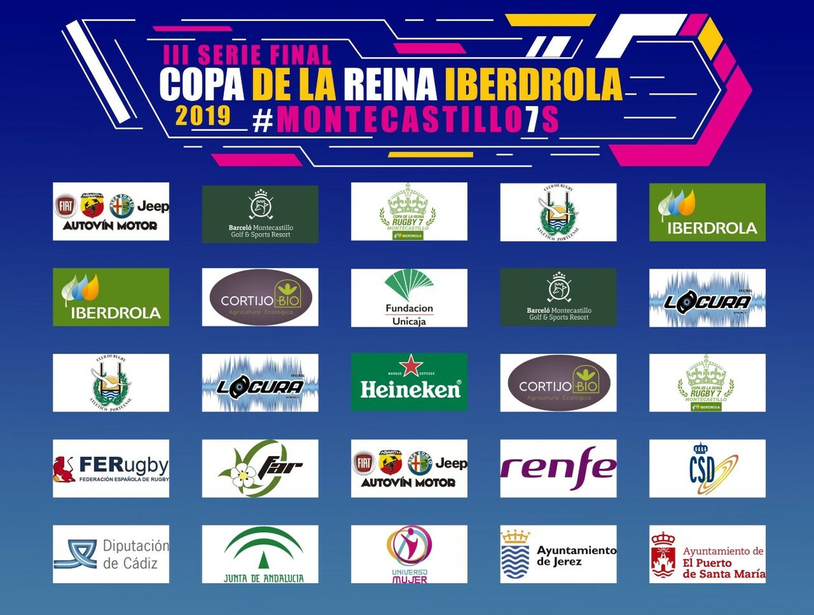 El torneo de este fin de semana en Montecastillo tiene numerosos patrocinadores.