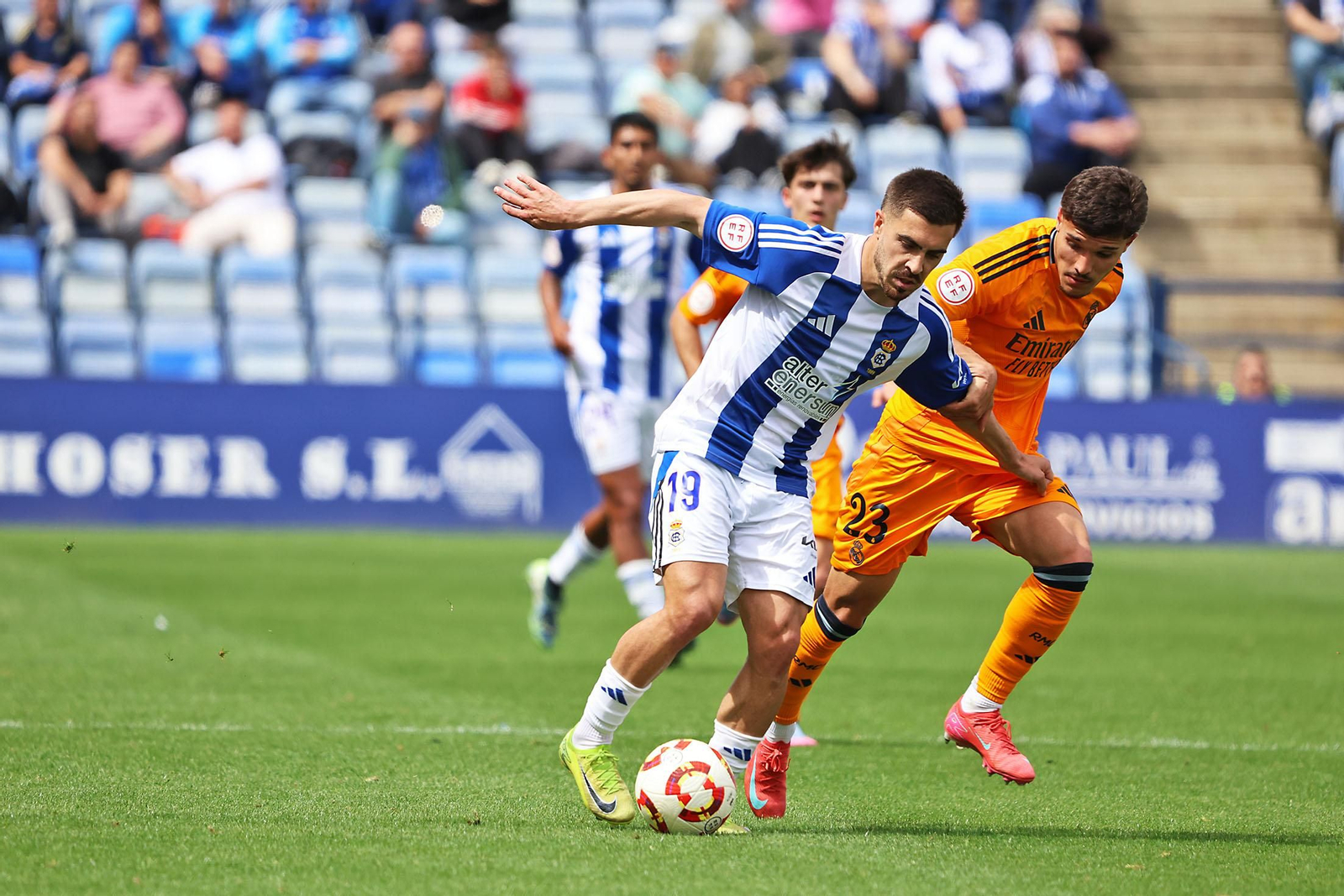 Las imágenes del Recreativo de Huelva- Real Madrid Castilla