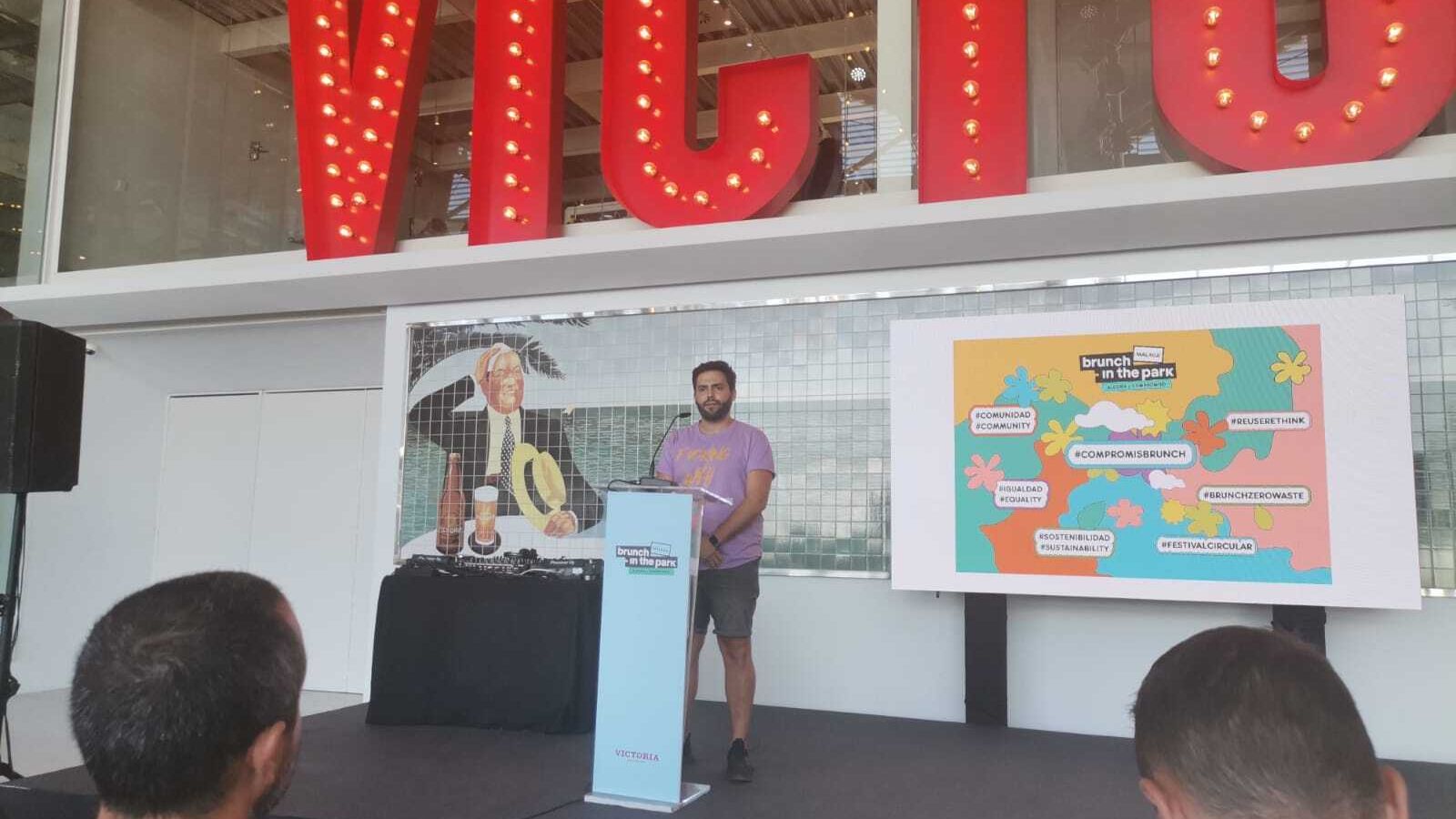 Abel Viñas, representante de Asociación Apoyo Positivo.