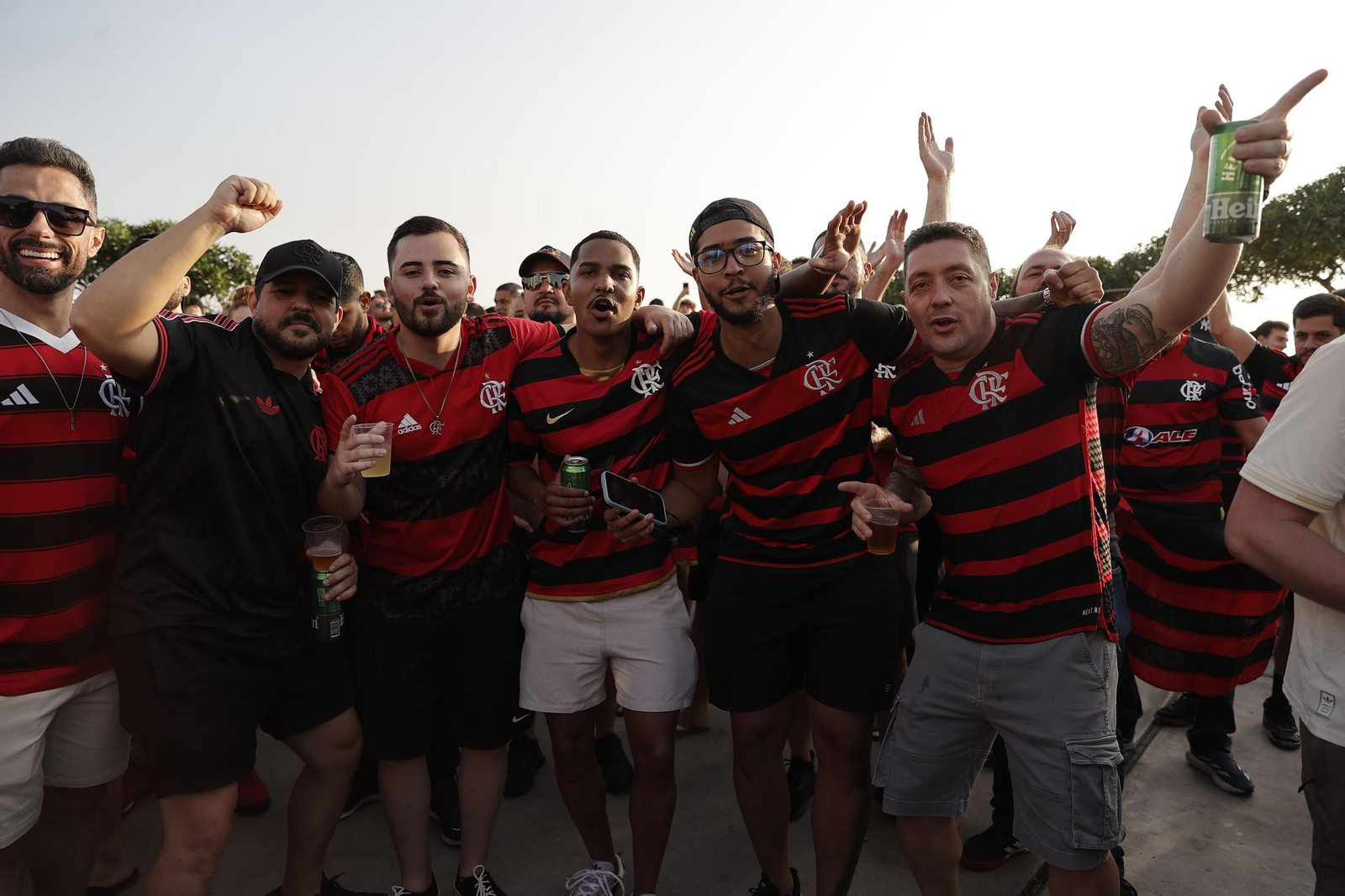 Las fotos de la final de la Copa Libertadores con triunfo de Flamengo sobre Palmeiras