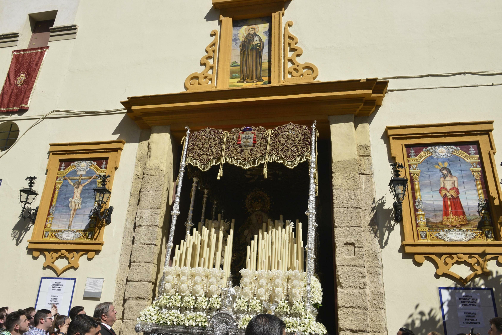 Las imágenes de la Hermandad de San Benito